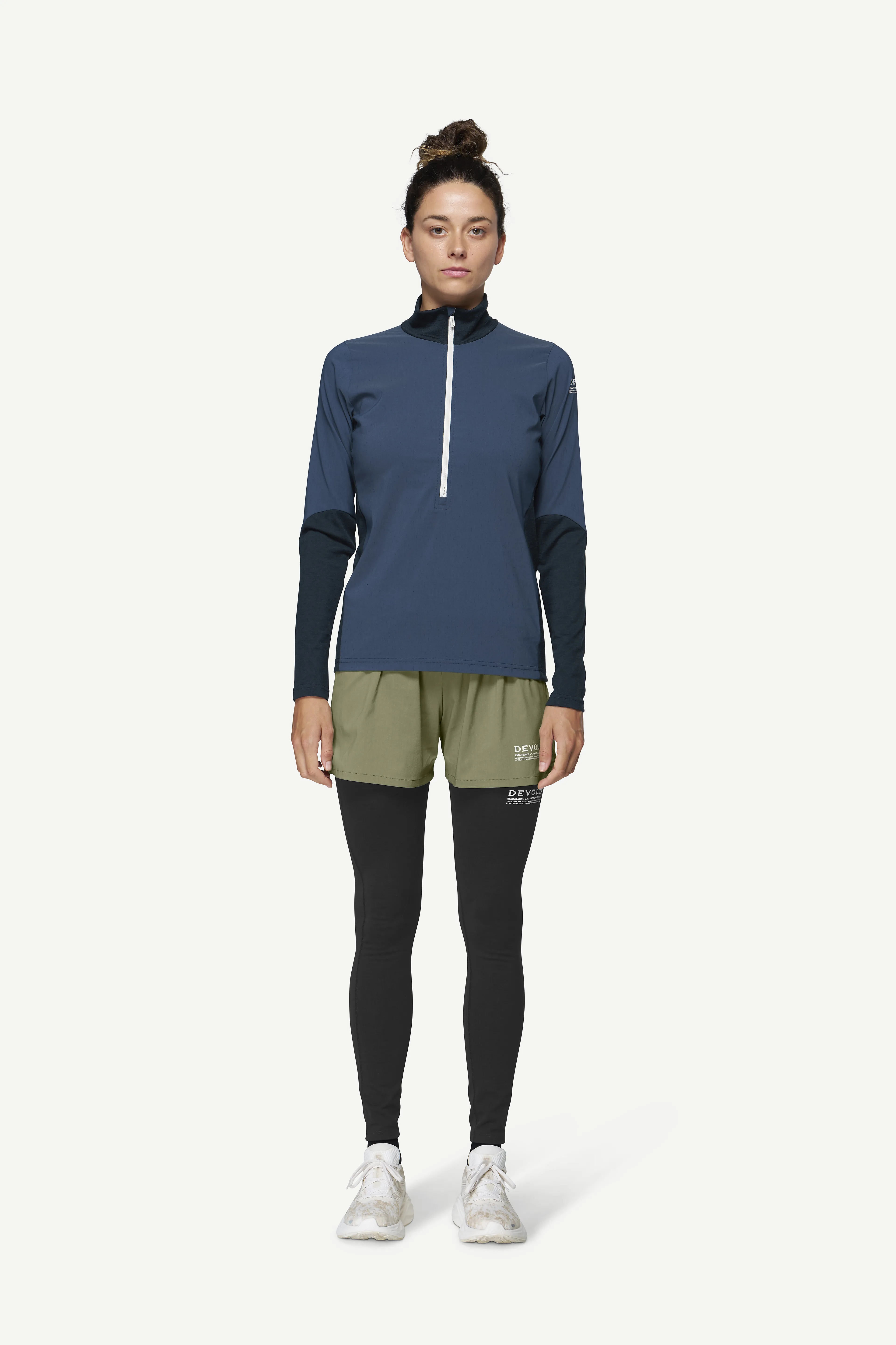ENDURANCE MERINO COVER ZIP WMN