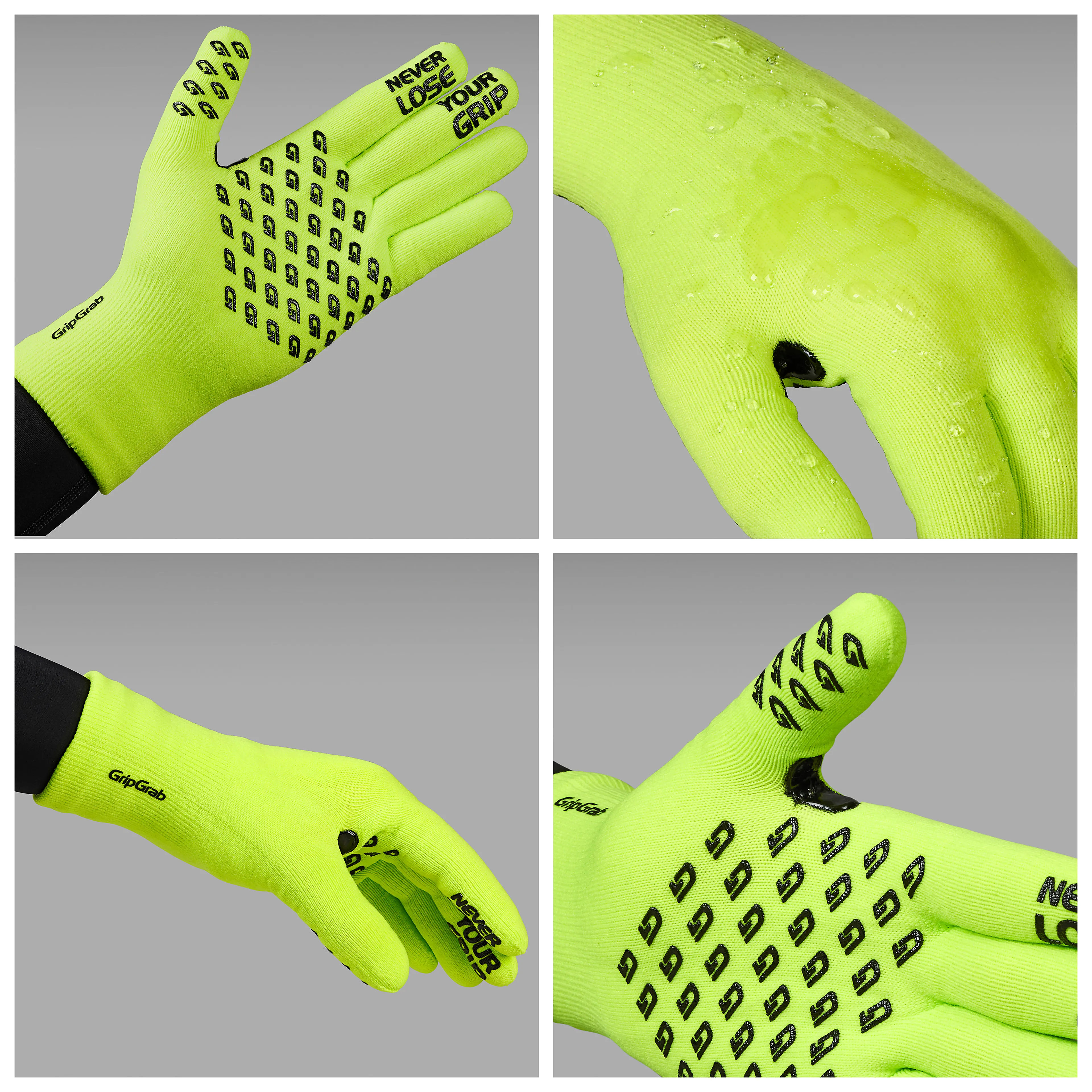 Sykkelhanske Waterproof Knitted Thermal Glove Sykkelhanske Waterproof Knitted Thermal Glove
