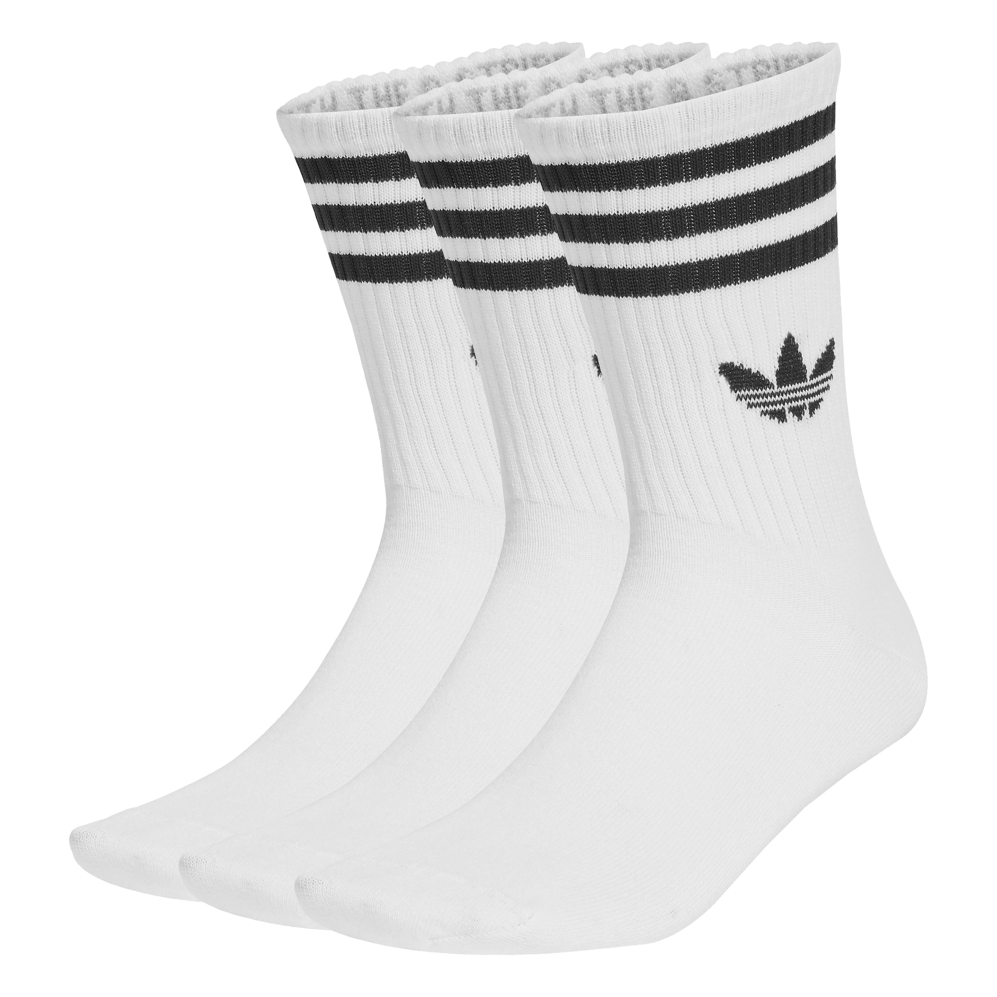 3-Stripes Crew Socks 3 Pairs
