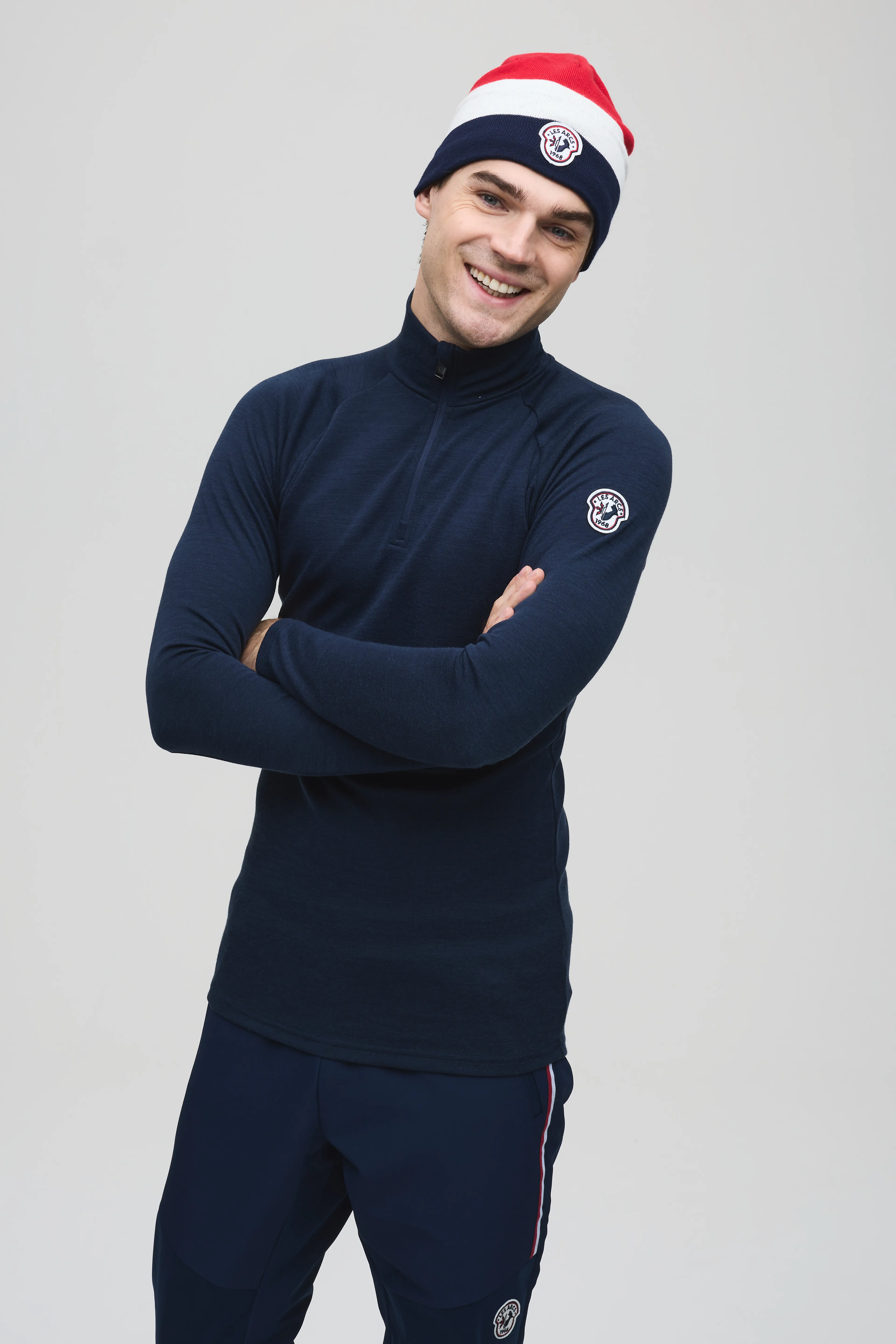 Isaac wool zipneck