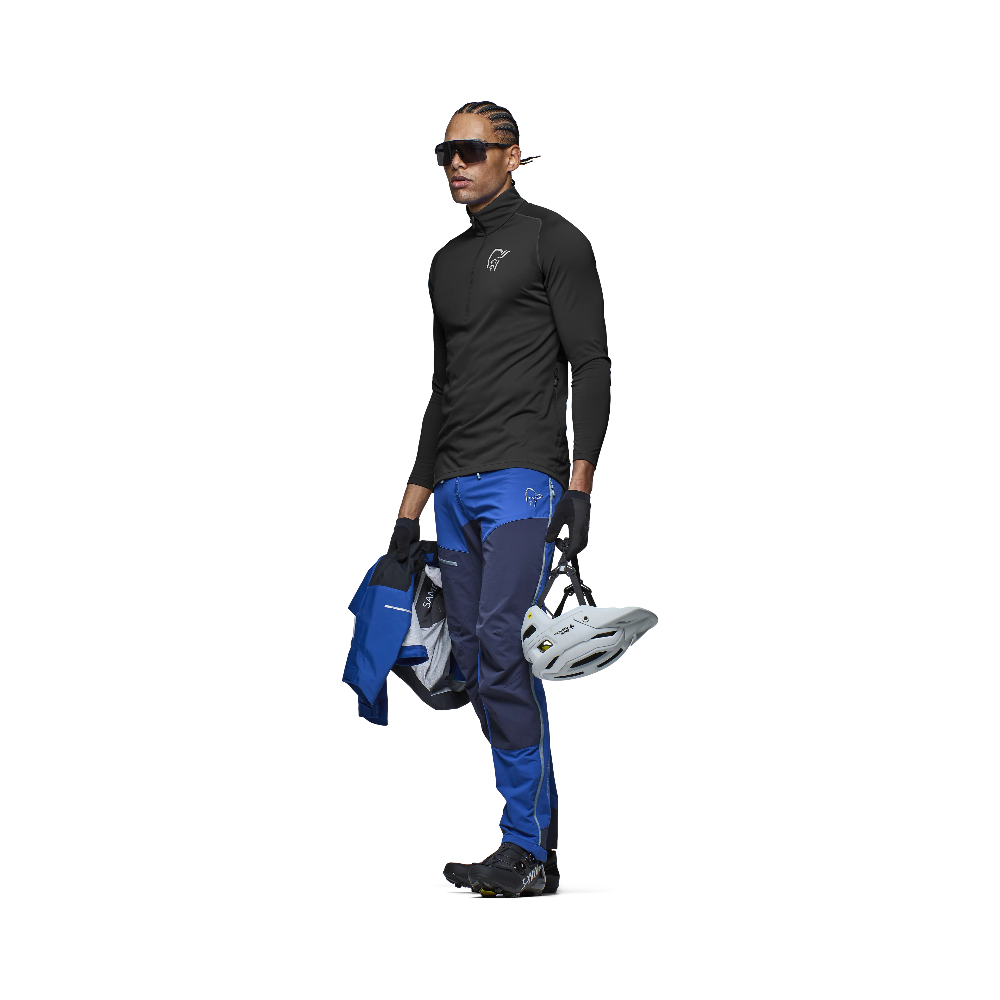 fjørå equaliser long sleeve Zip Top