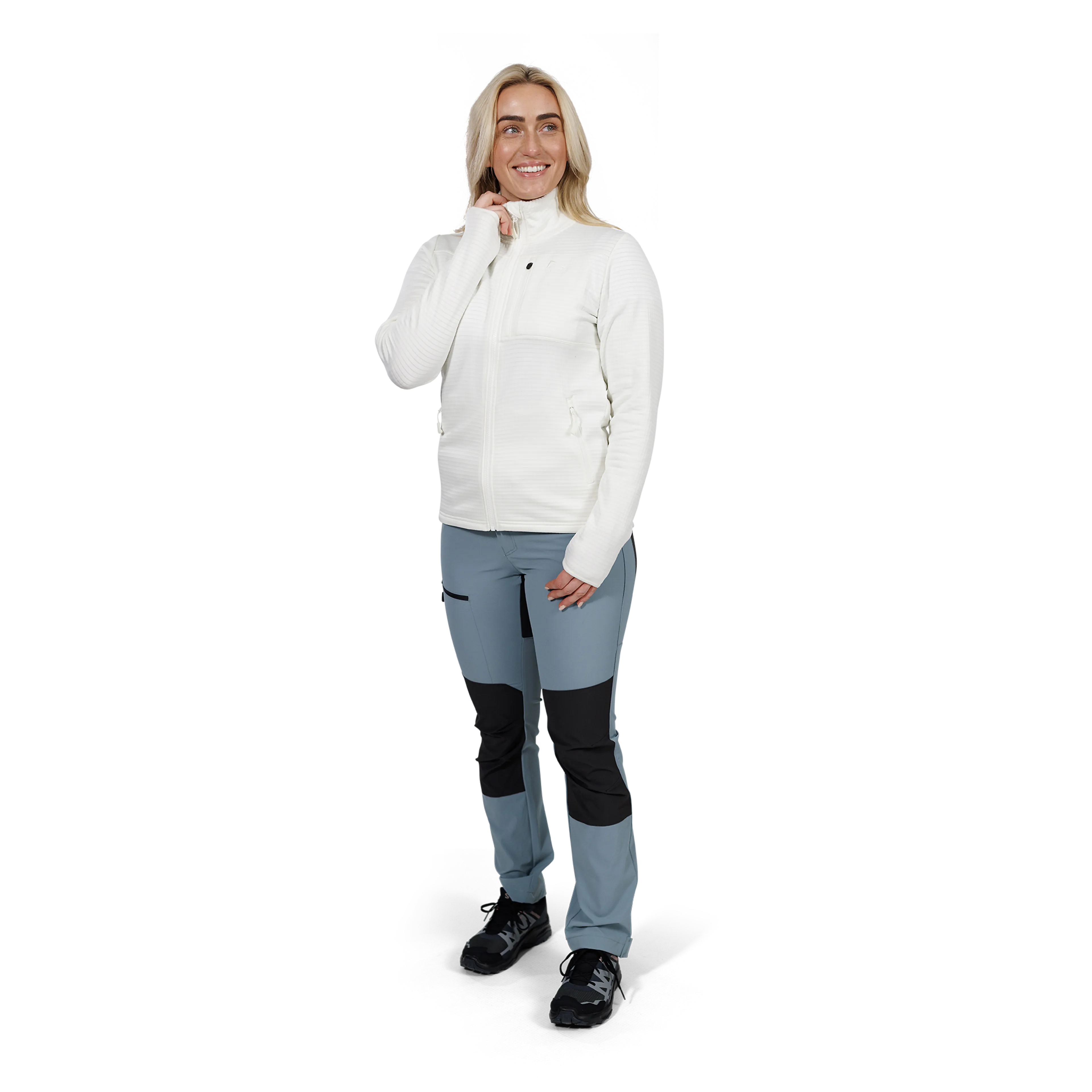 KVIKNE W TEKNISK FLEECEJAKKE KVIKNE W TEKNISK FLEECEJAKKE