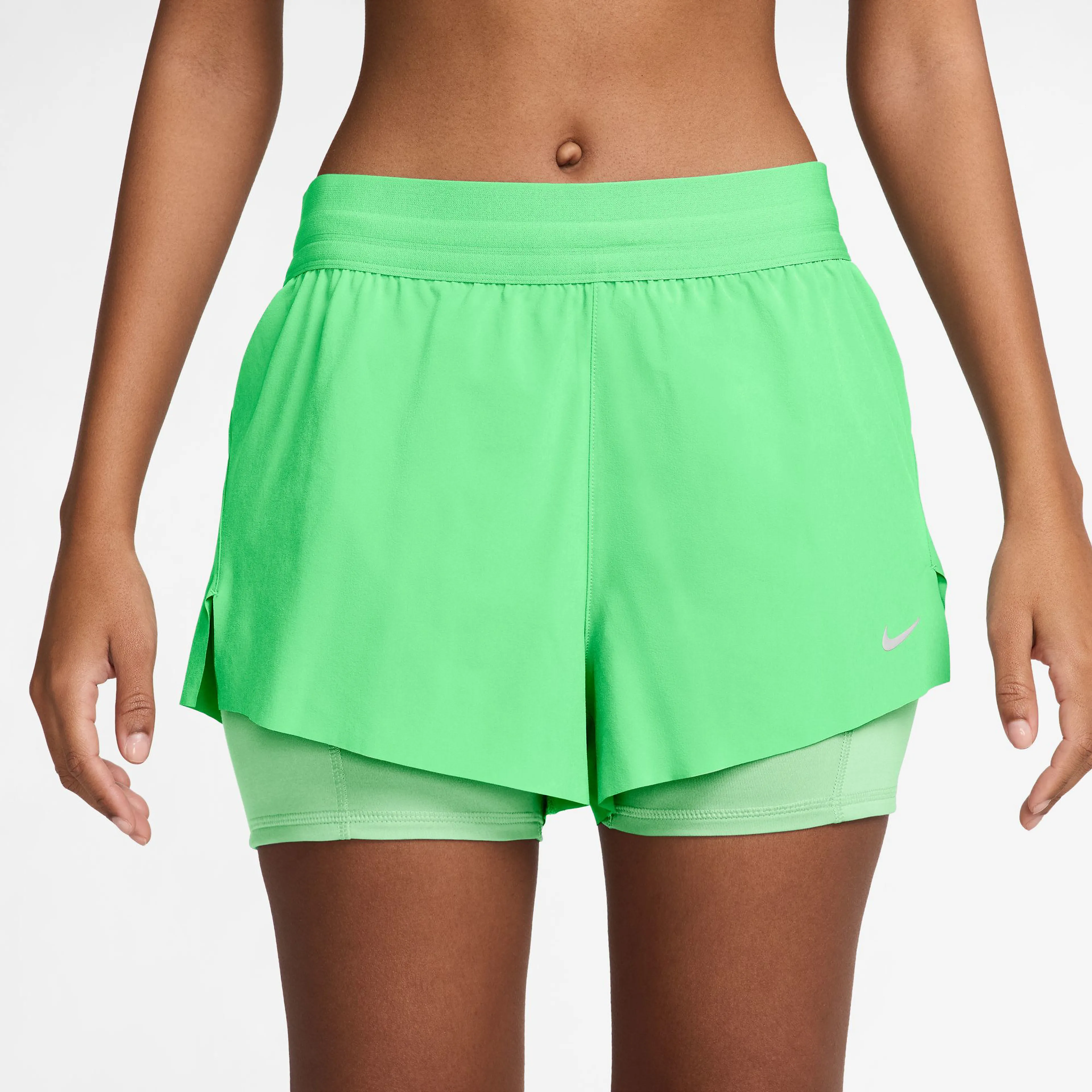 Swift Women's Dri-FIT Mid-Rise 2-in-1 Running Shorts