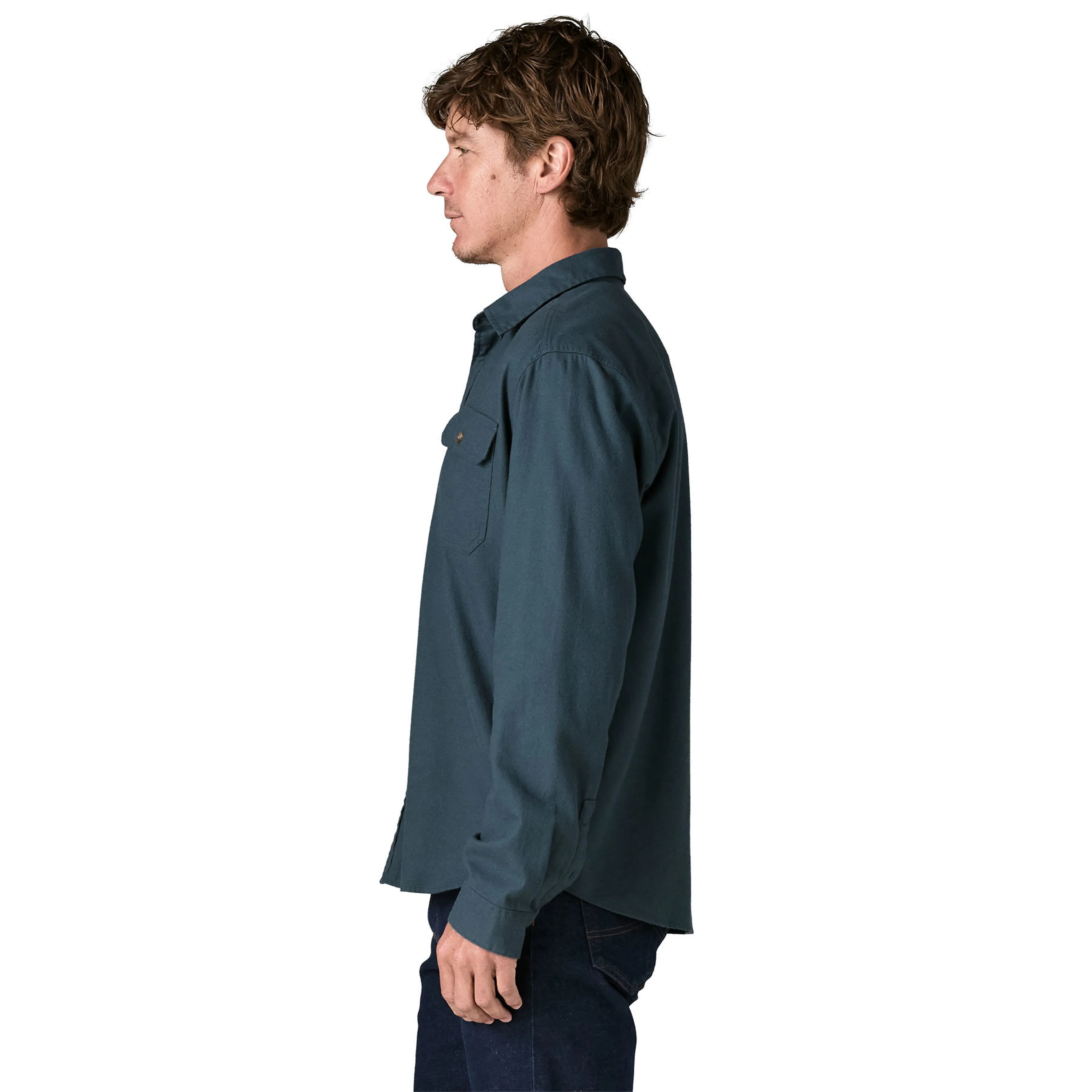 M's L/S Cotton in Conversion LW Fjord Flannel Shirt