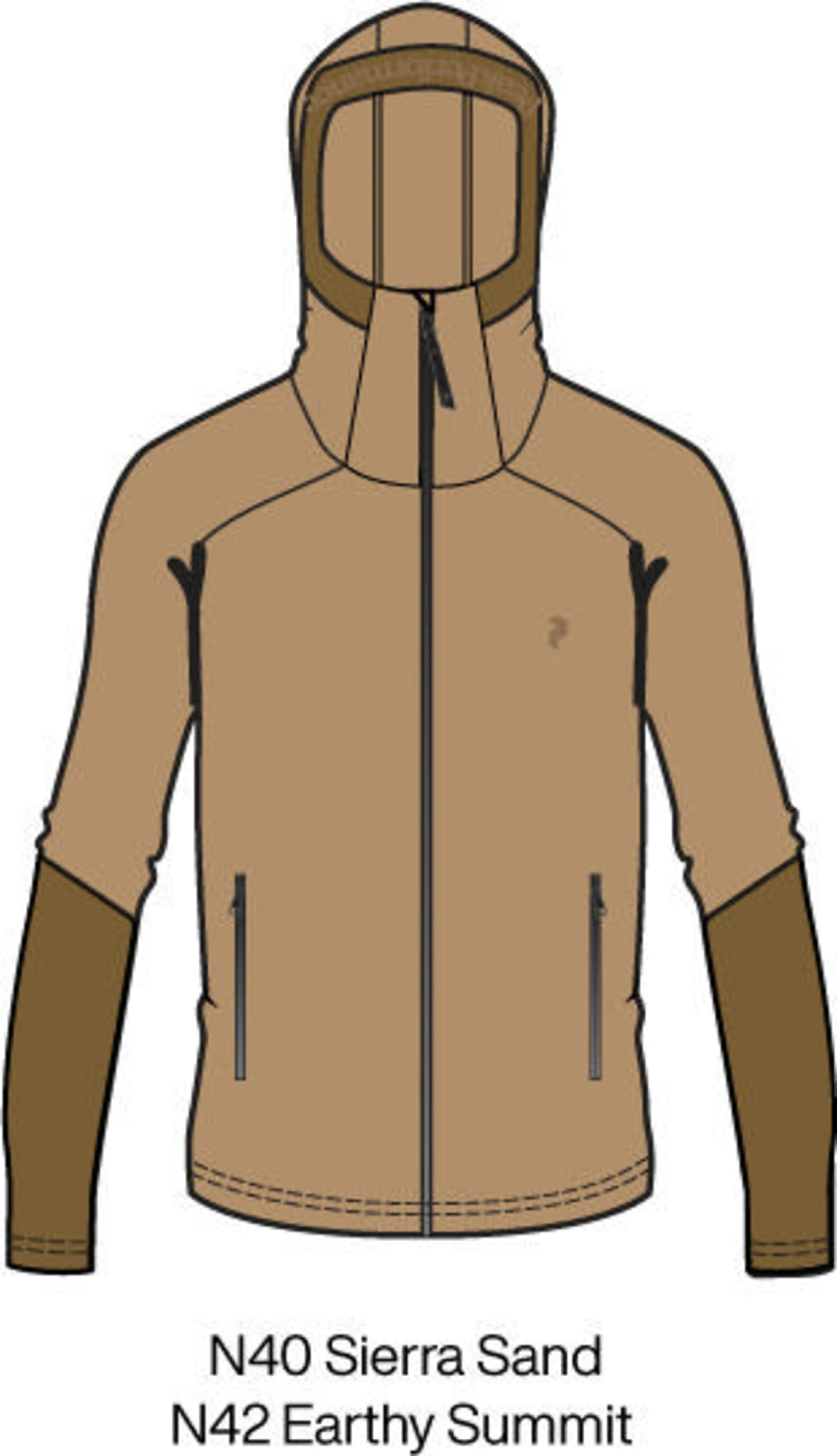 W Rider Essentials Zip Hood