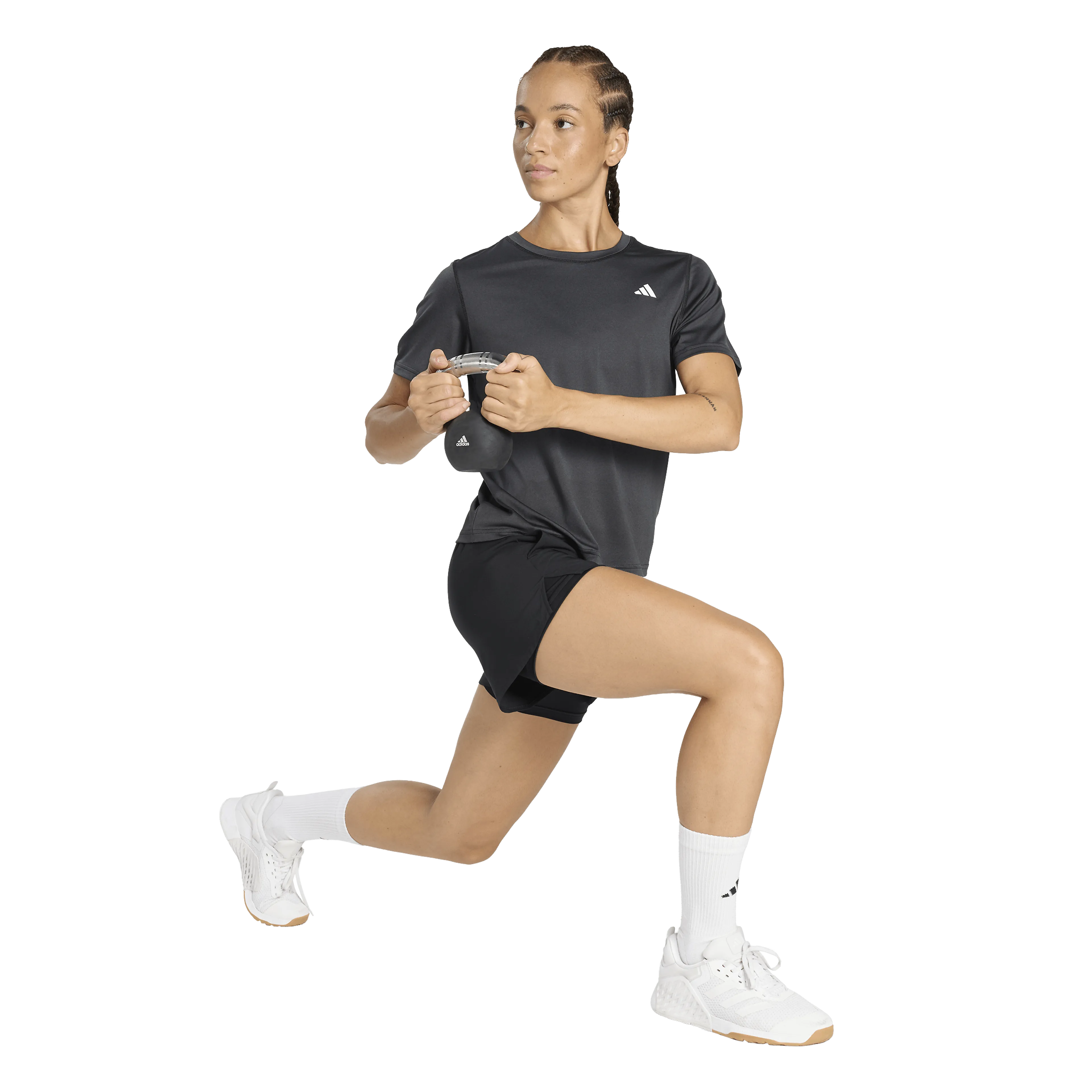 Workout Essentials Crew Neck T-Shirt Dame  