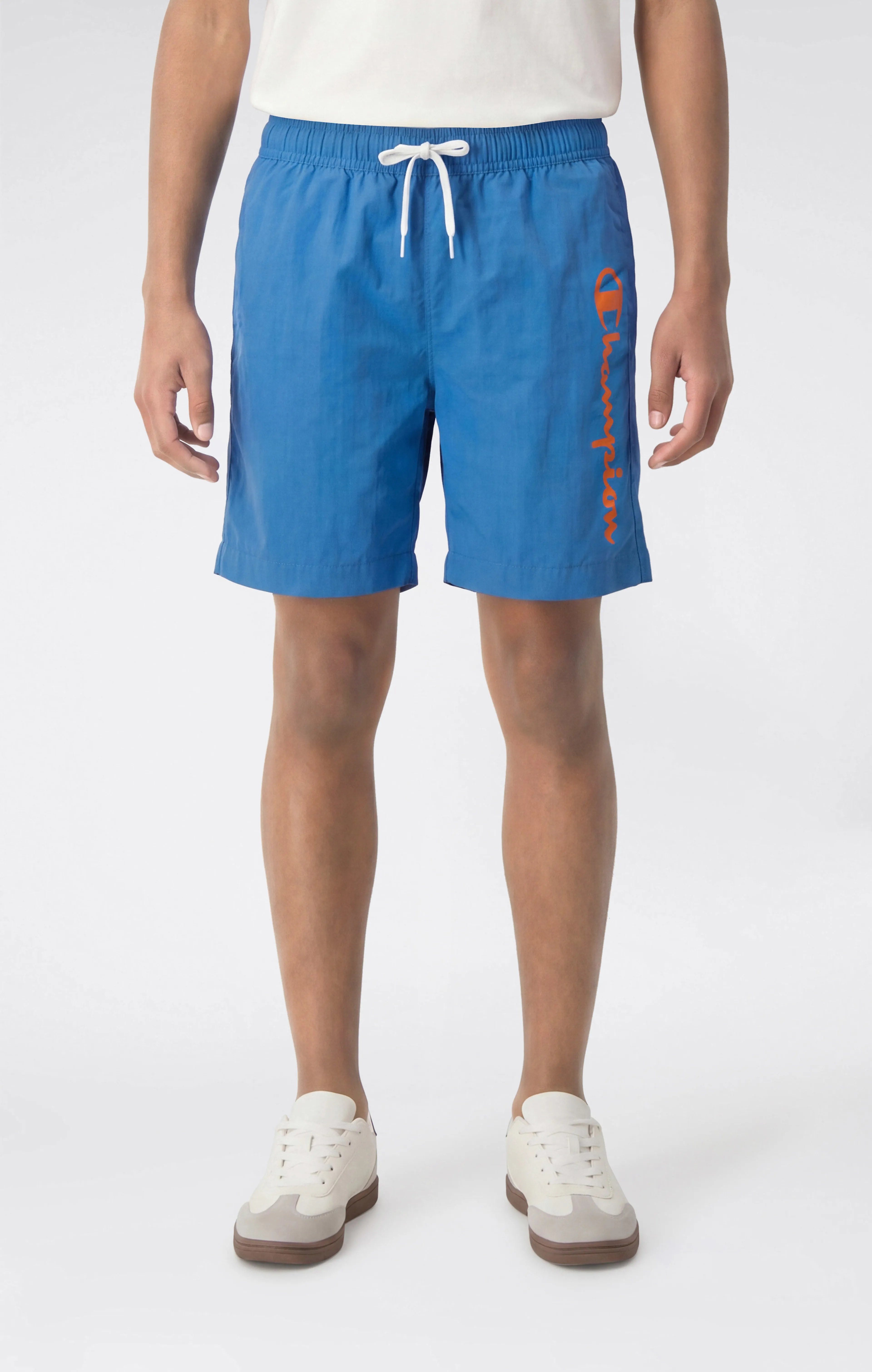 Boys' beach shorts with big Logo
