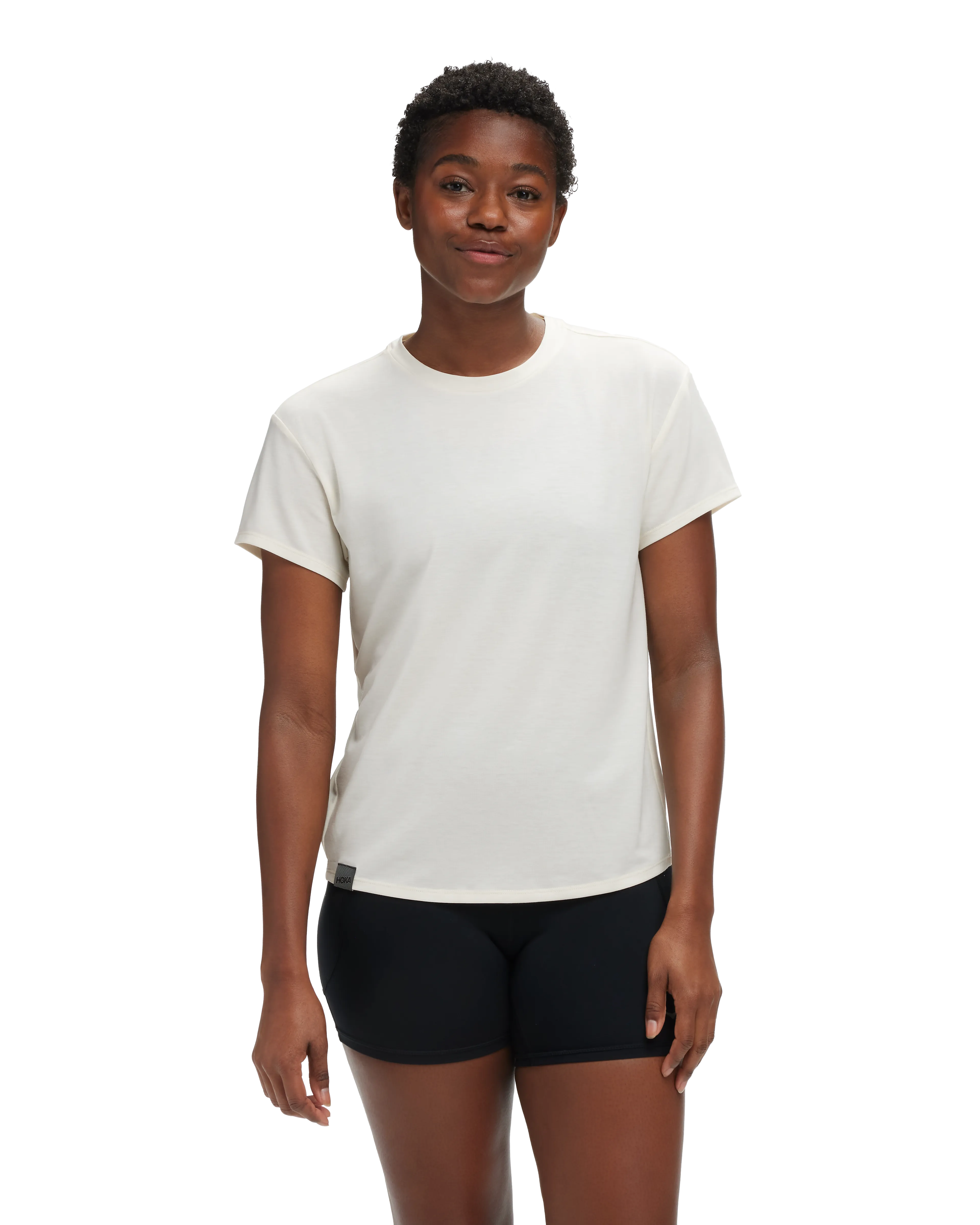 W HOKA ESSENTIAL TEE