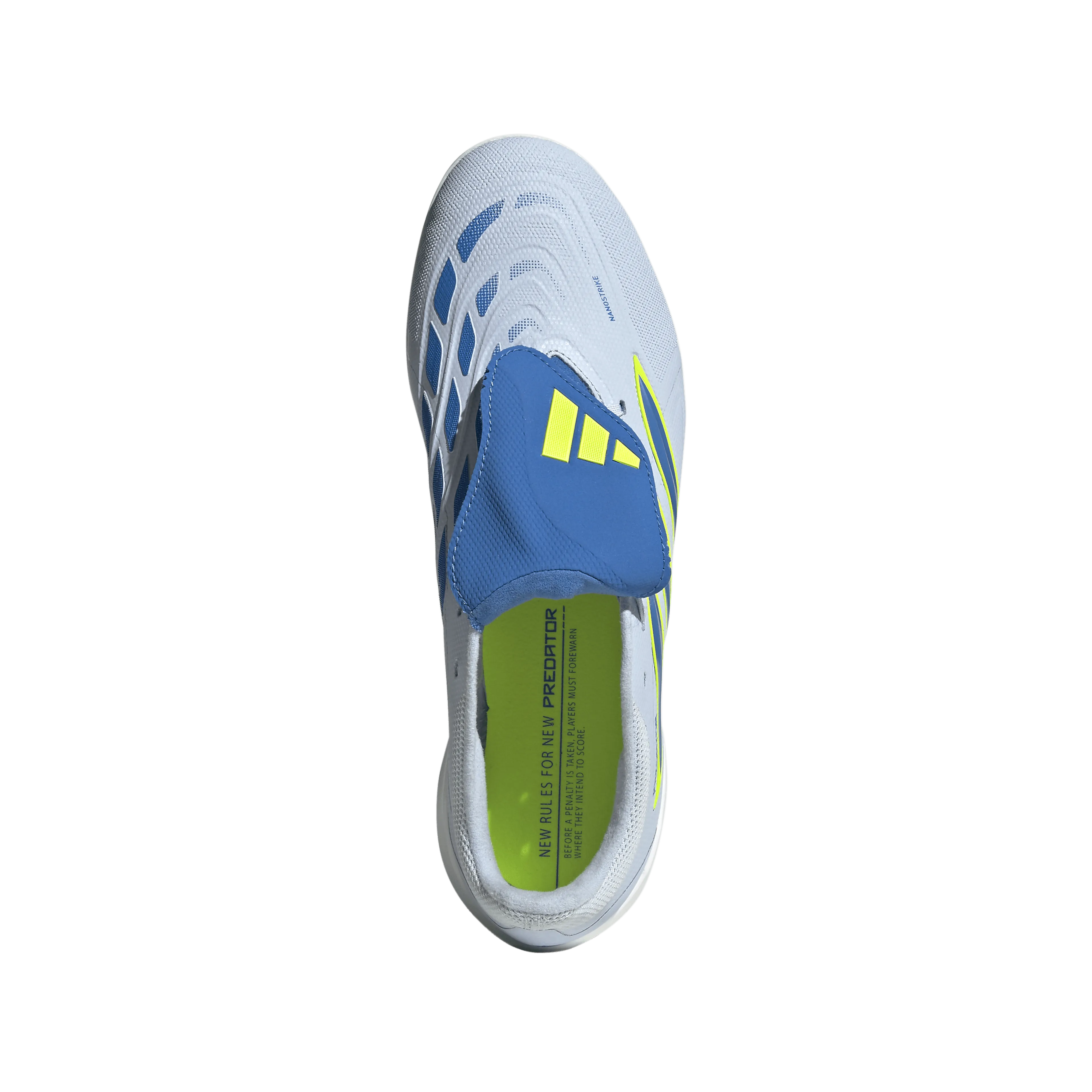 PREDATOR LEAGUE Fold-Over Tongue Turf Fotballsko Grus/Kunstgress 