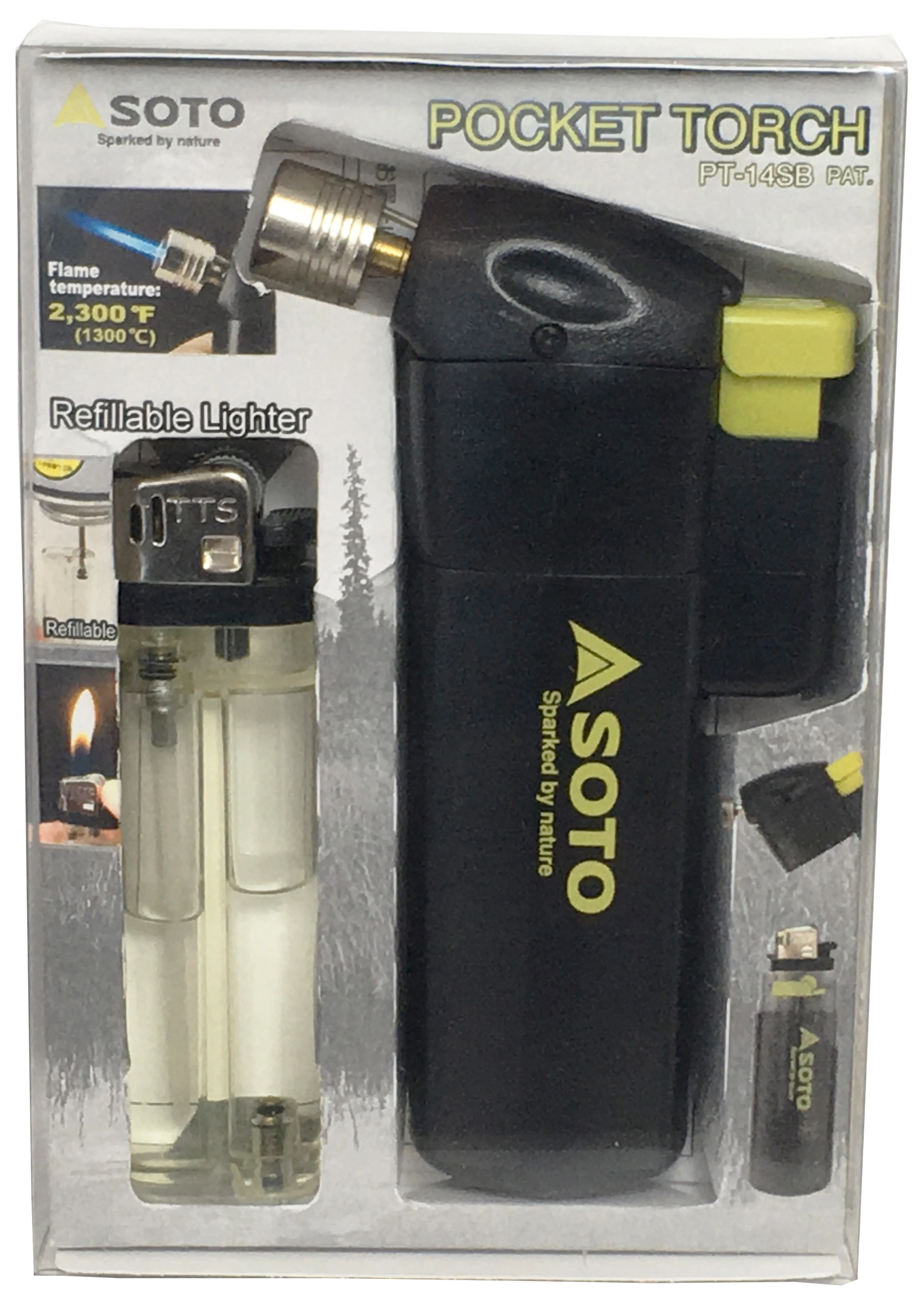 Gasslighter med Påfyllbar Lighter