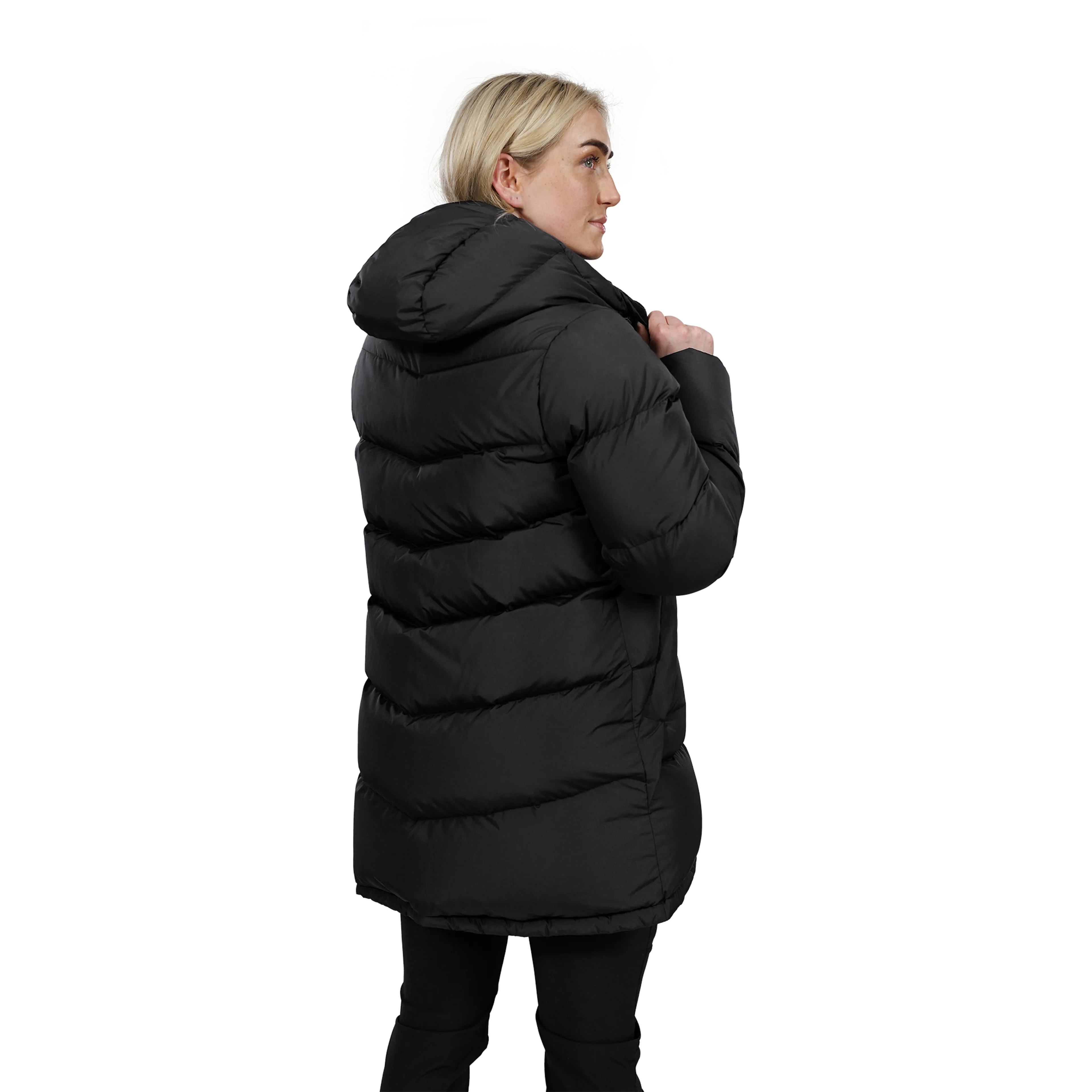 Fauske dunjakke dame