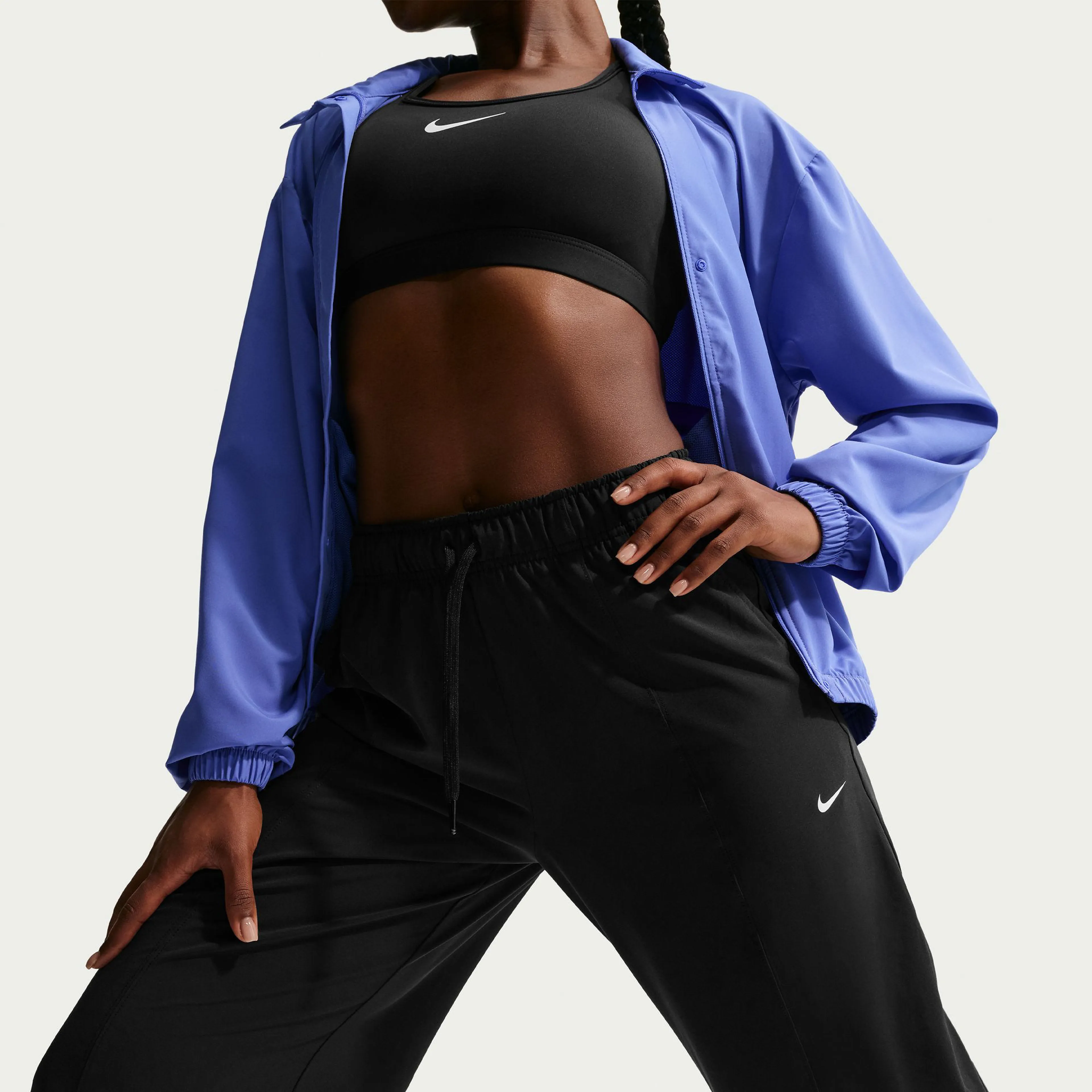One Women's Dri-FIT Woven Wide-Leg Pants