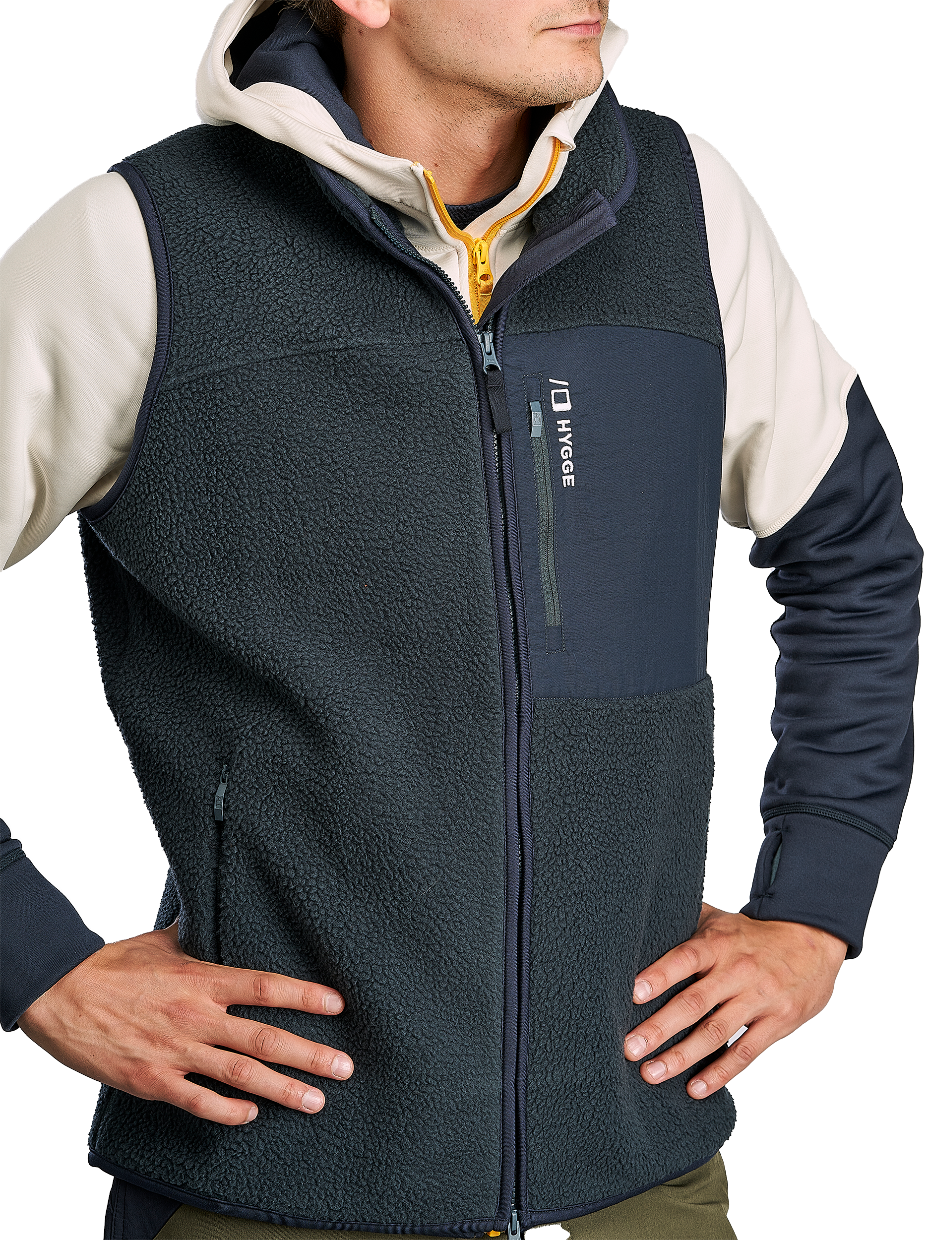 Men's Pile Fleece Vest
