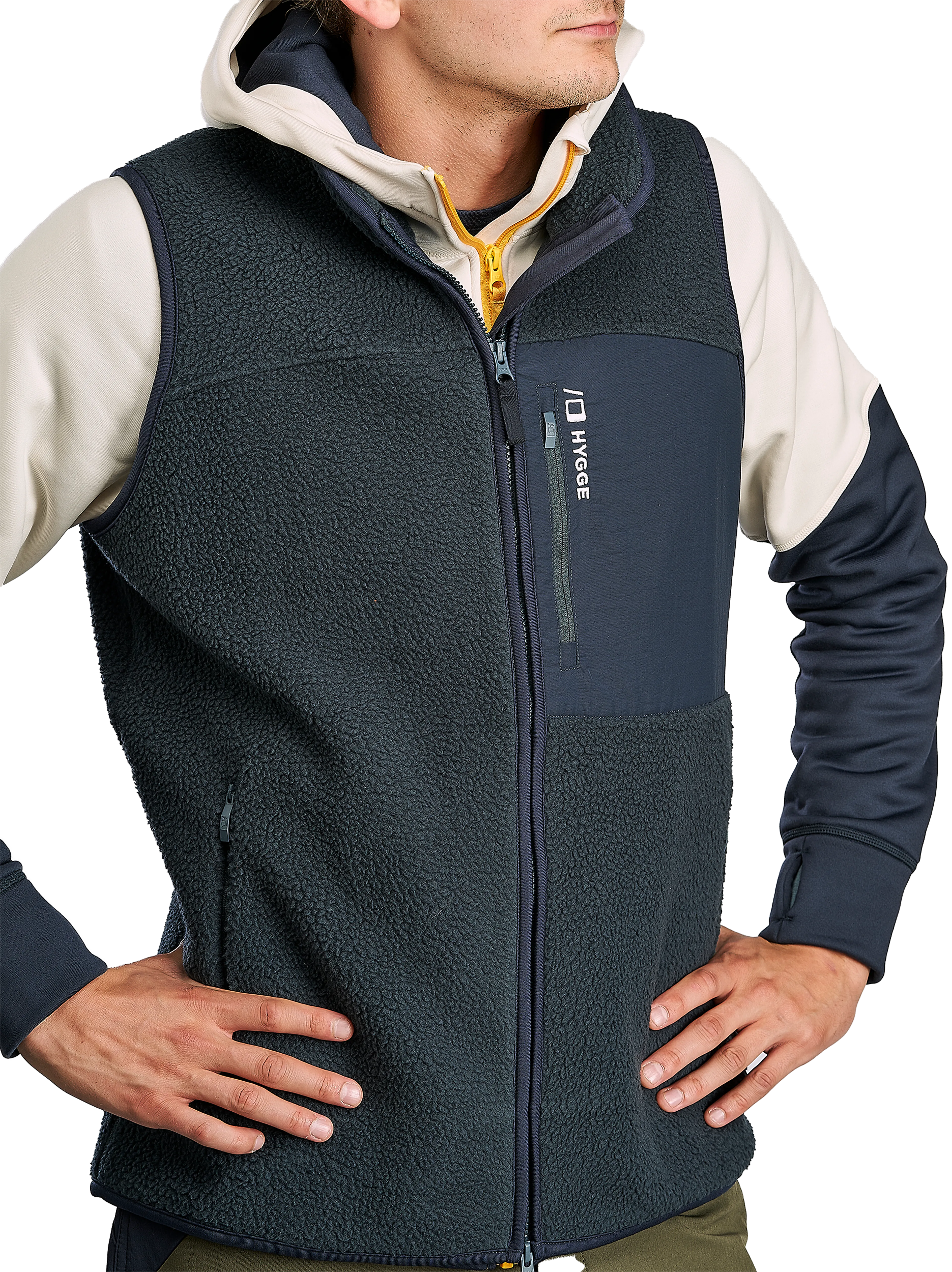 Men's Pile Fleece Vest