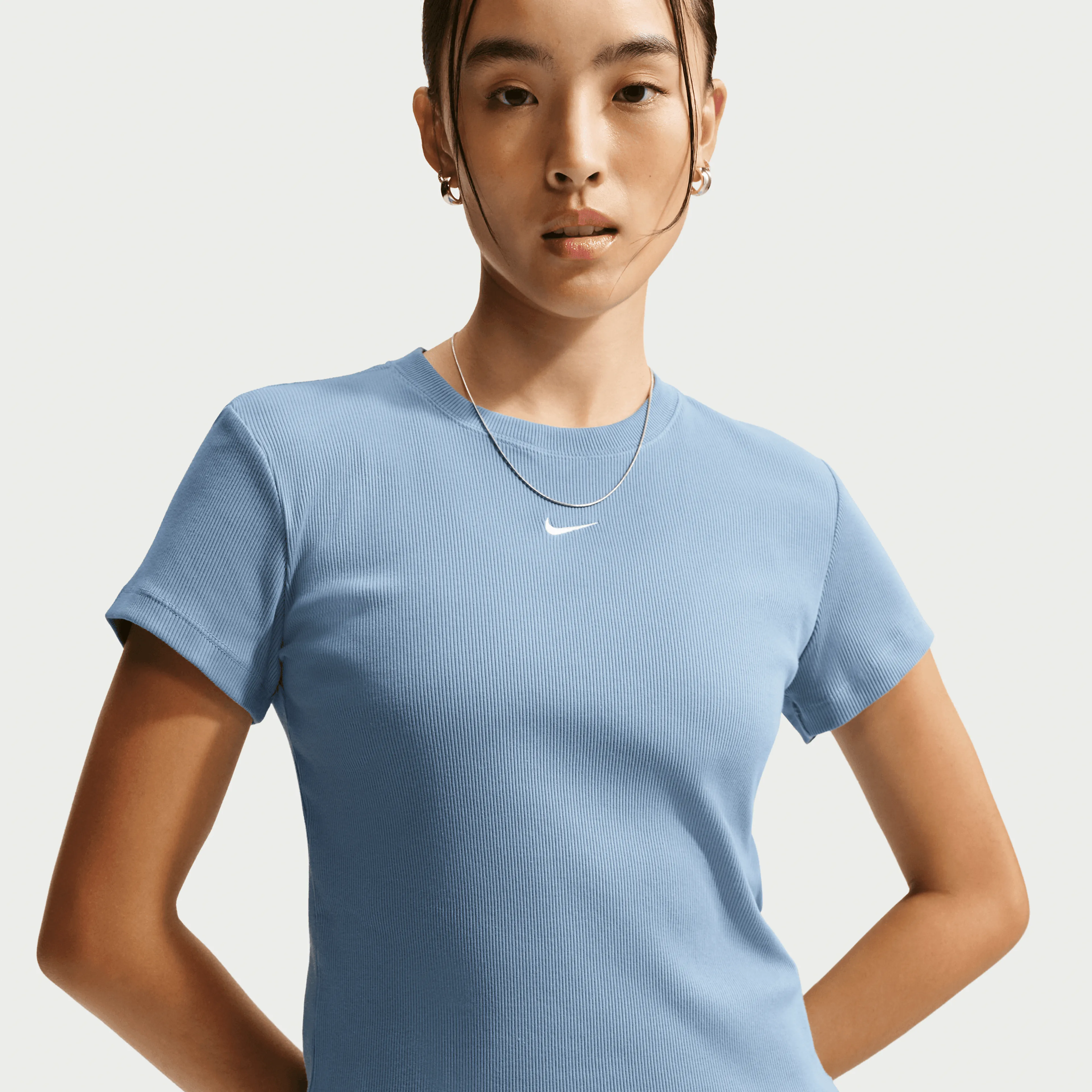 Sportswear Women's Tight Ribbed Short-Sleeve T-Shirt