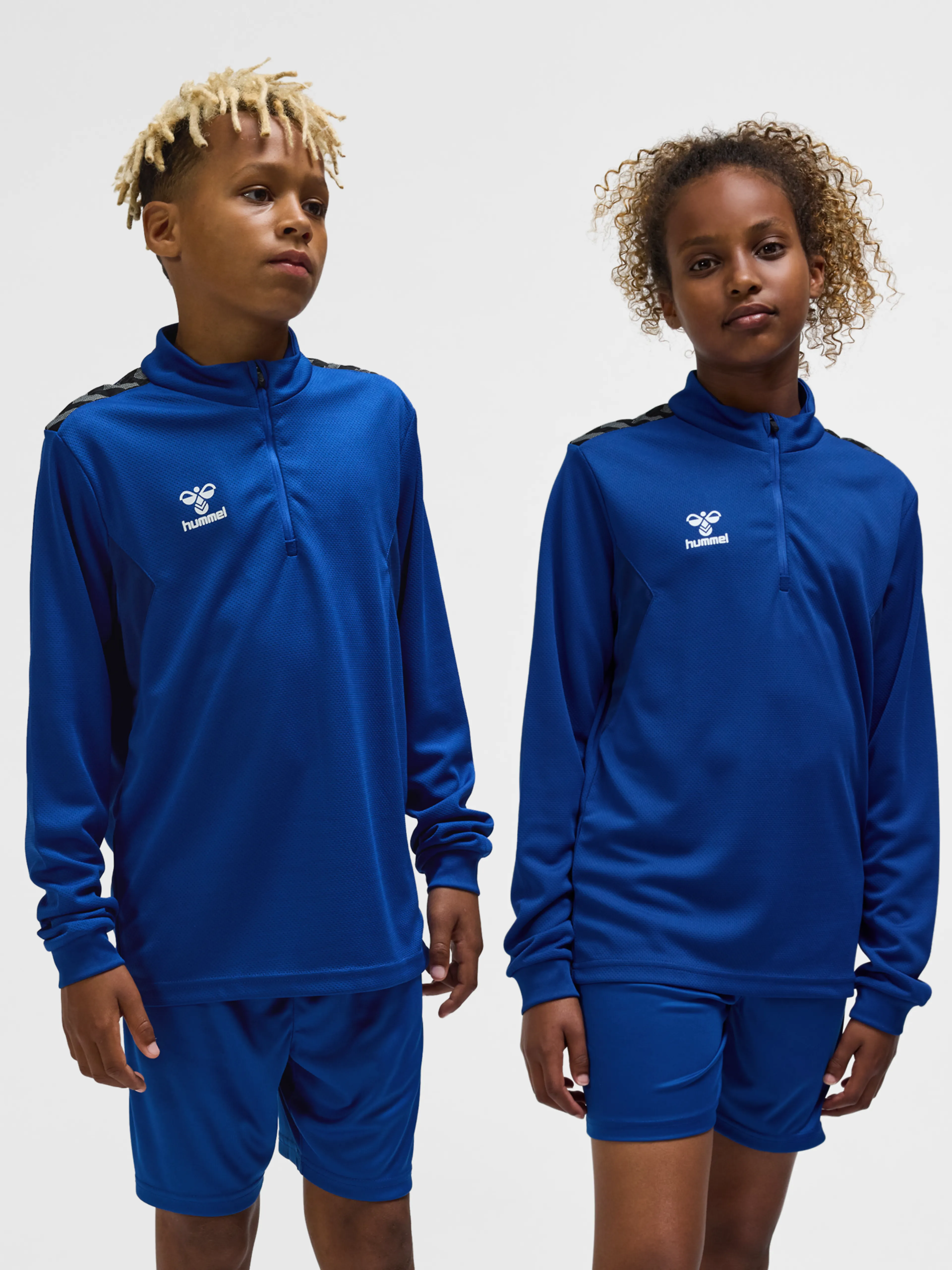 hmlAUTHENTIC HALF ZIP SWEAT KIDS treningsgenser barn/junior