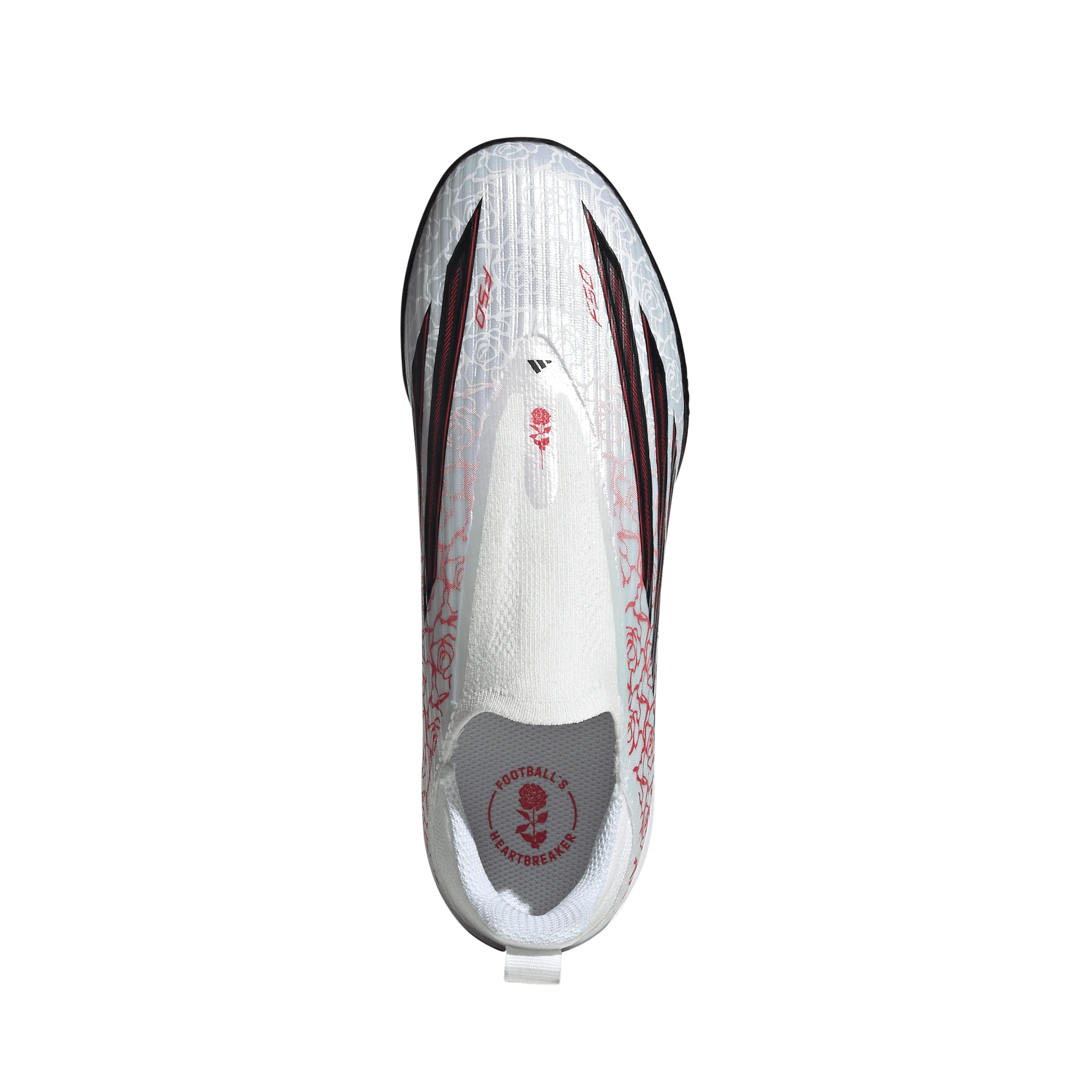 F50 LEAGUE Laceless Turf Footballsko Grus/Kunstgress Barn