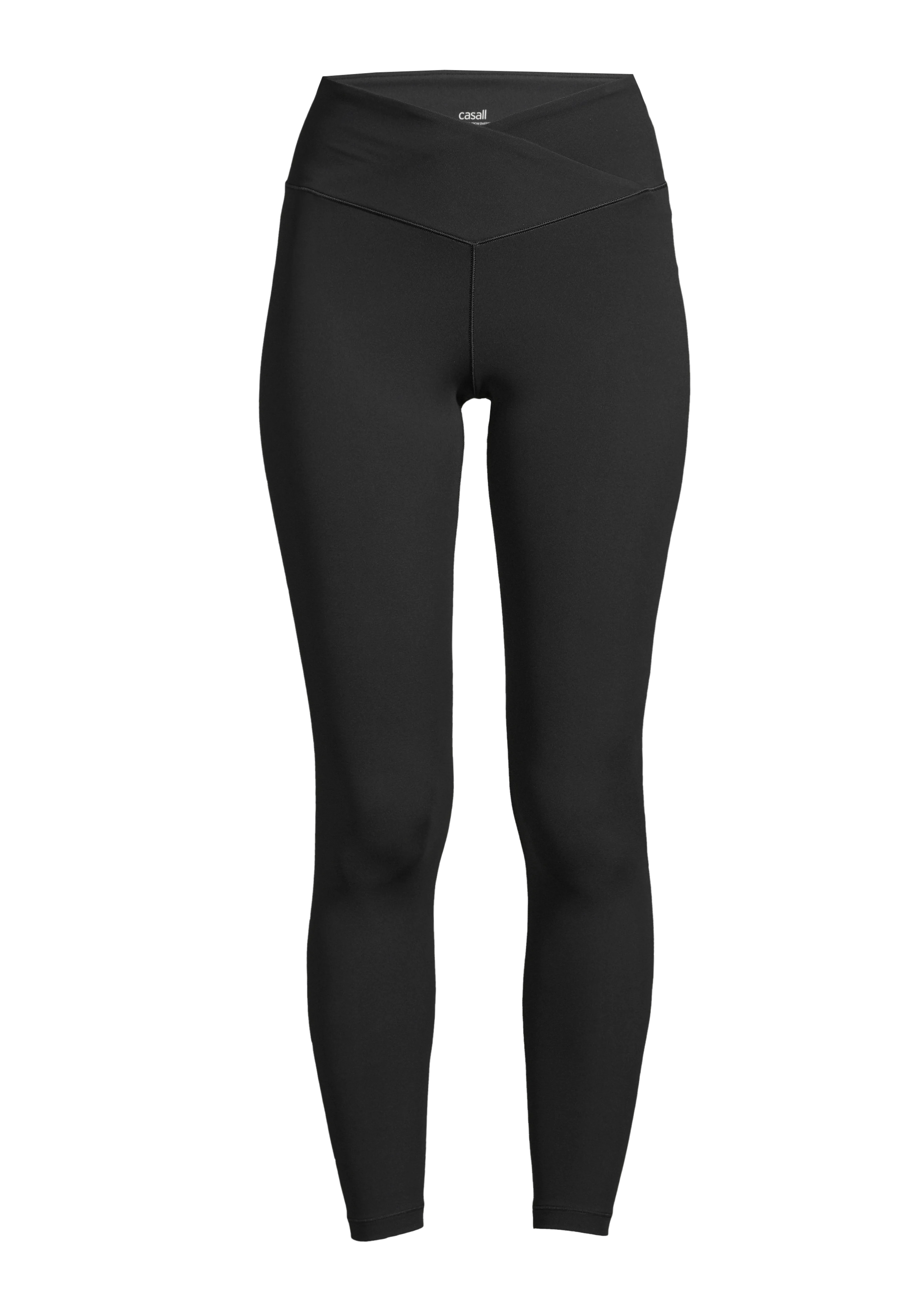 Overlap High Waist Tights dame
