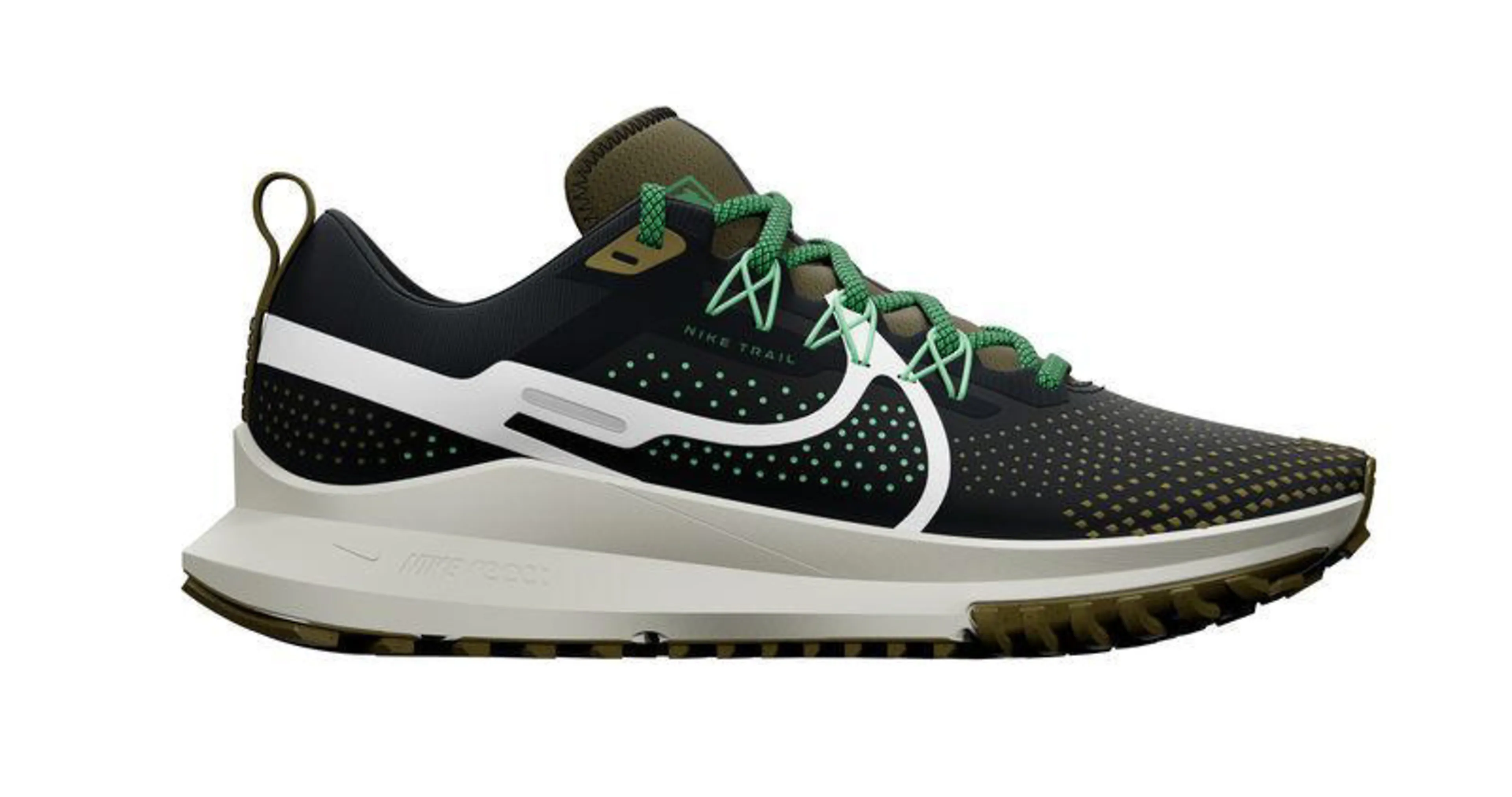 BLACK/WHITE-OLIVE FLAK-SPRING GREEN