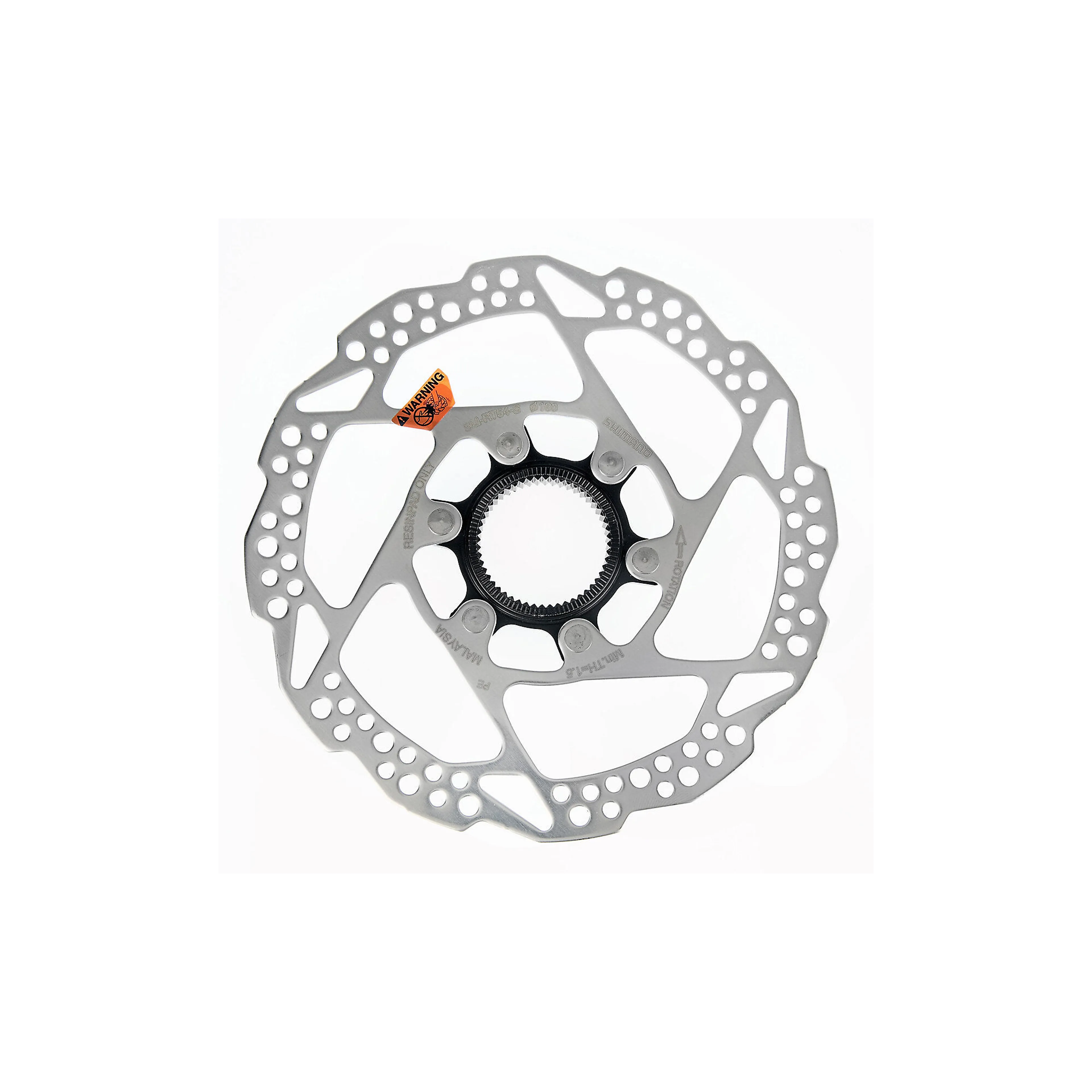 Bremseskive 160mm Center Lock SM-RT54 w/ Lock Ring