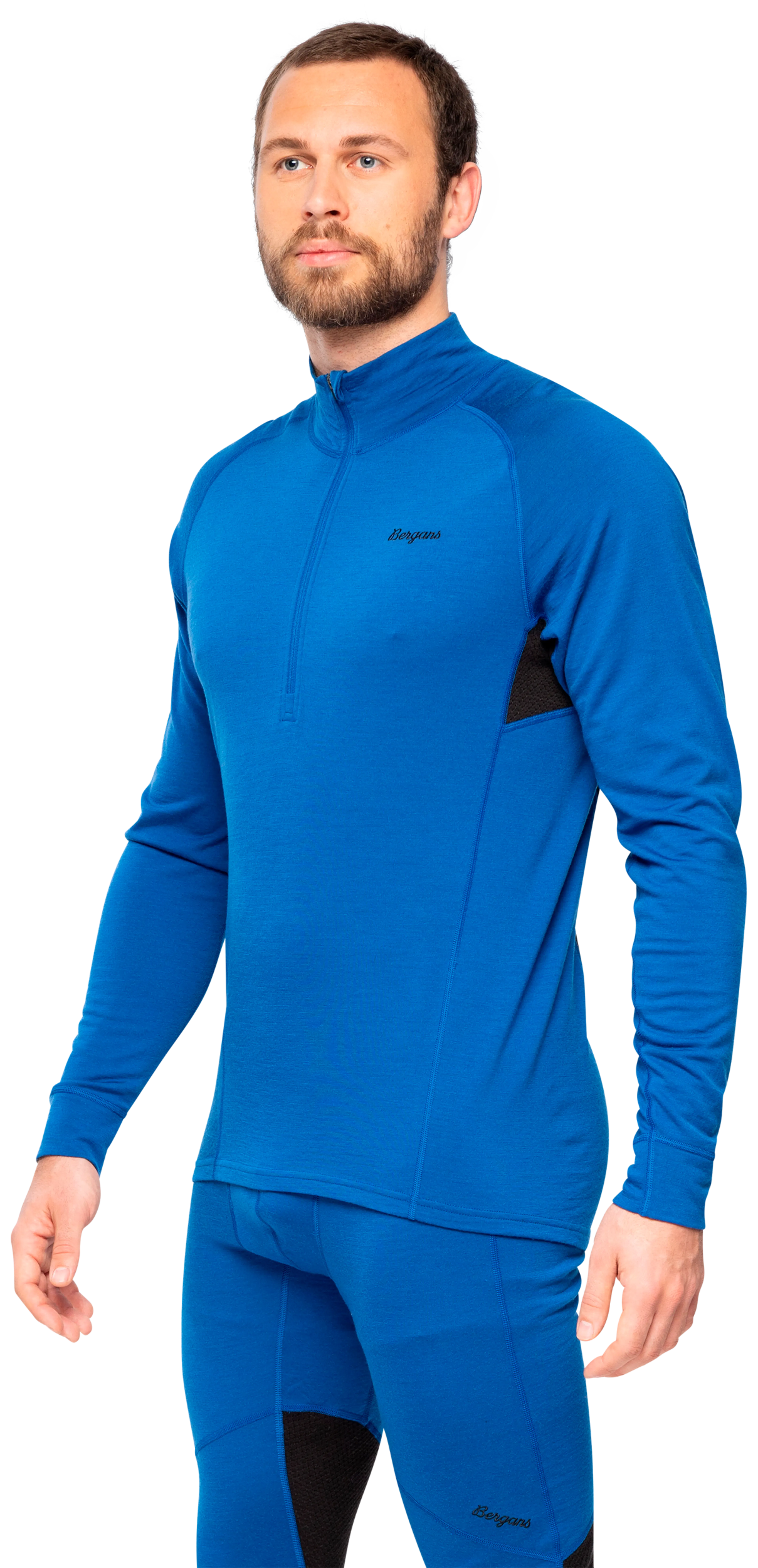 Inner:Pure Merino Half Zip Men