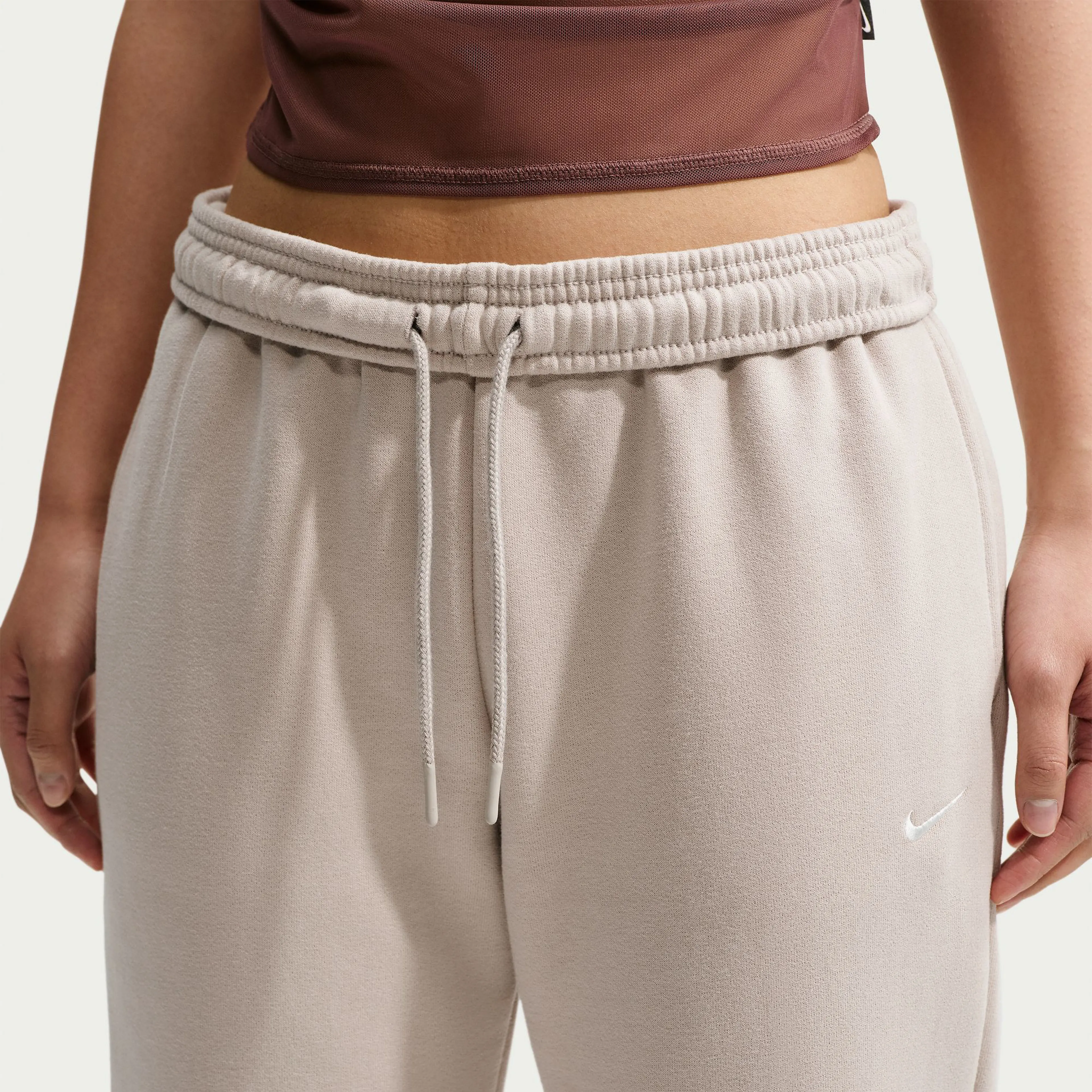 Studio Fleece Medium Weight Women's Mid-Rise Cuffed Pants