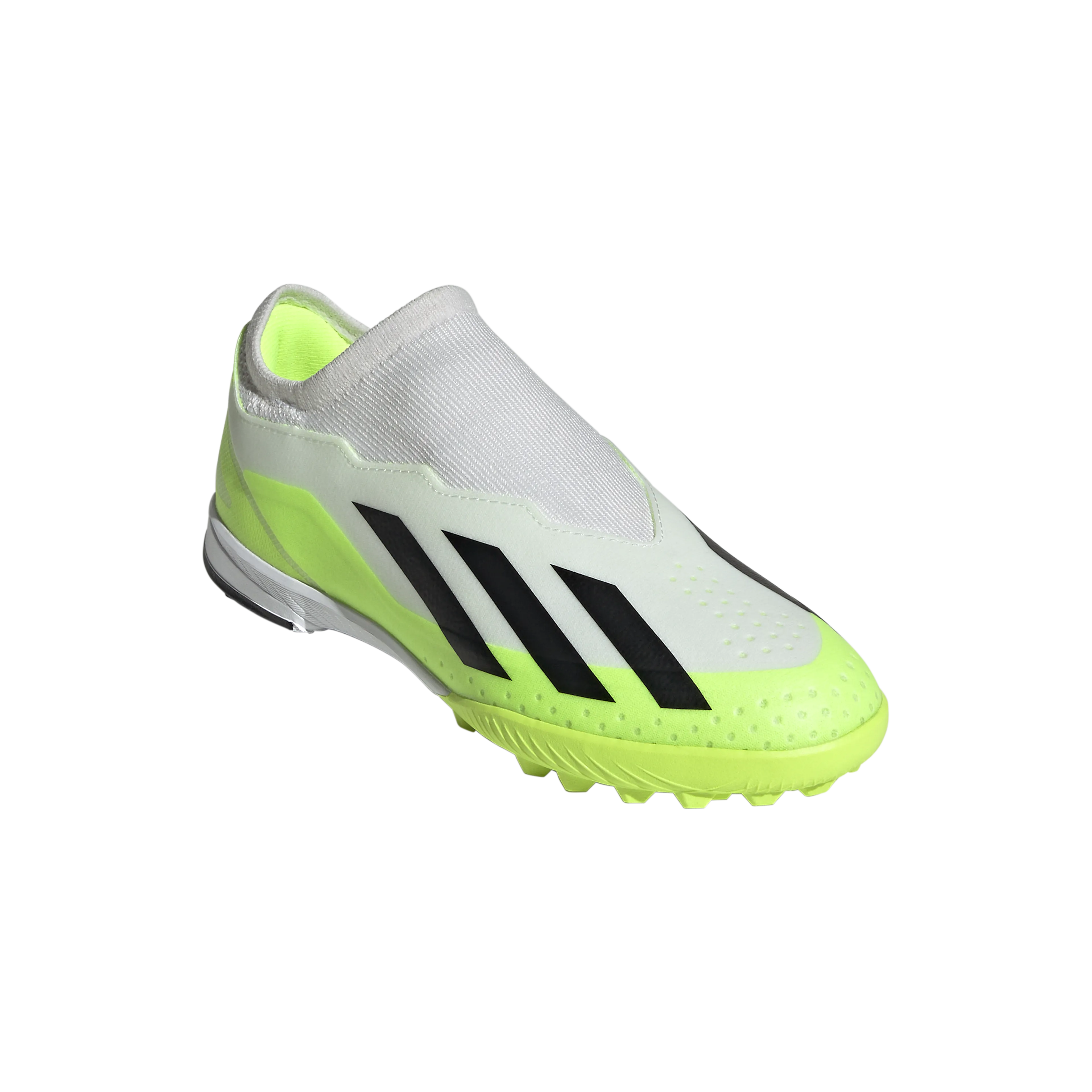 X CRAZYFAST.3 Laceless Turf fotballsko grus/kunstgress barn/junior