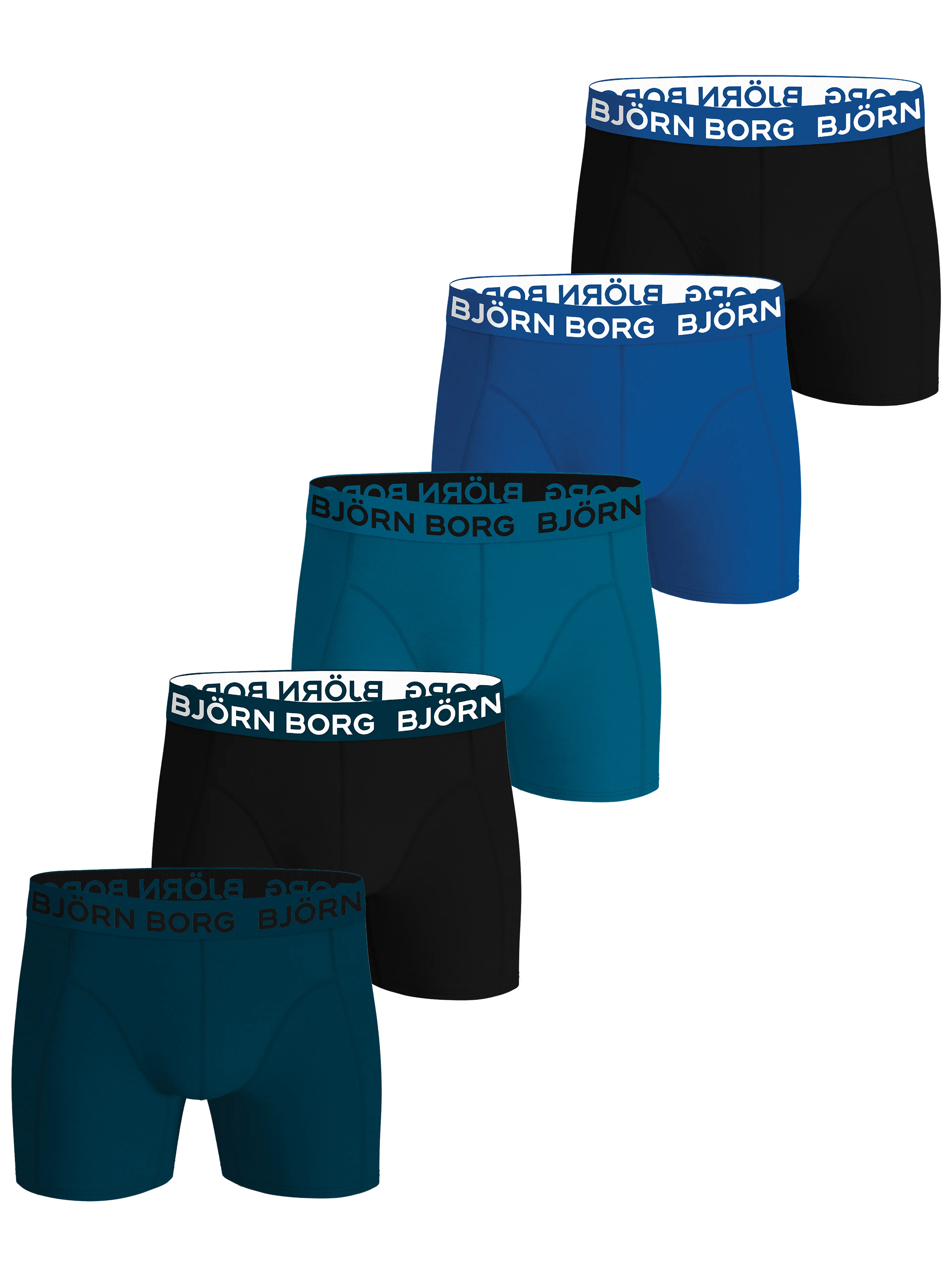 COTTON STRETCH BOXER 5p