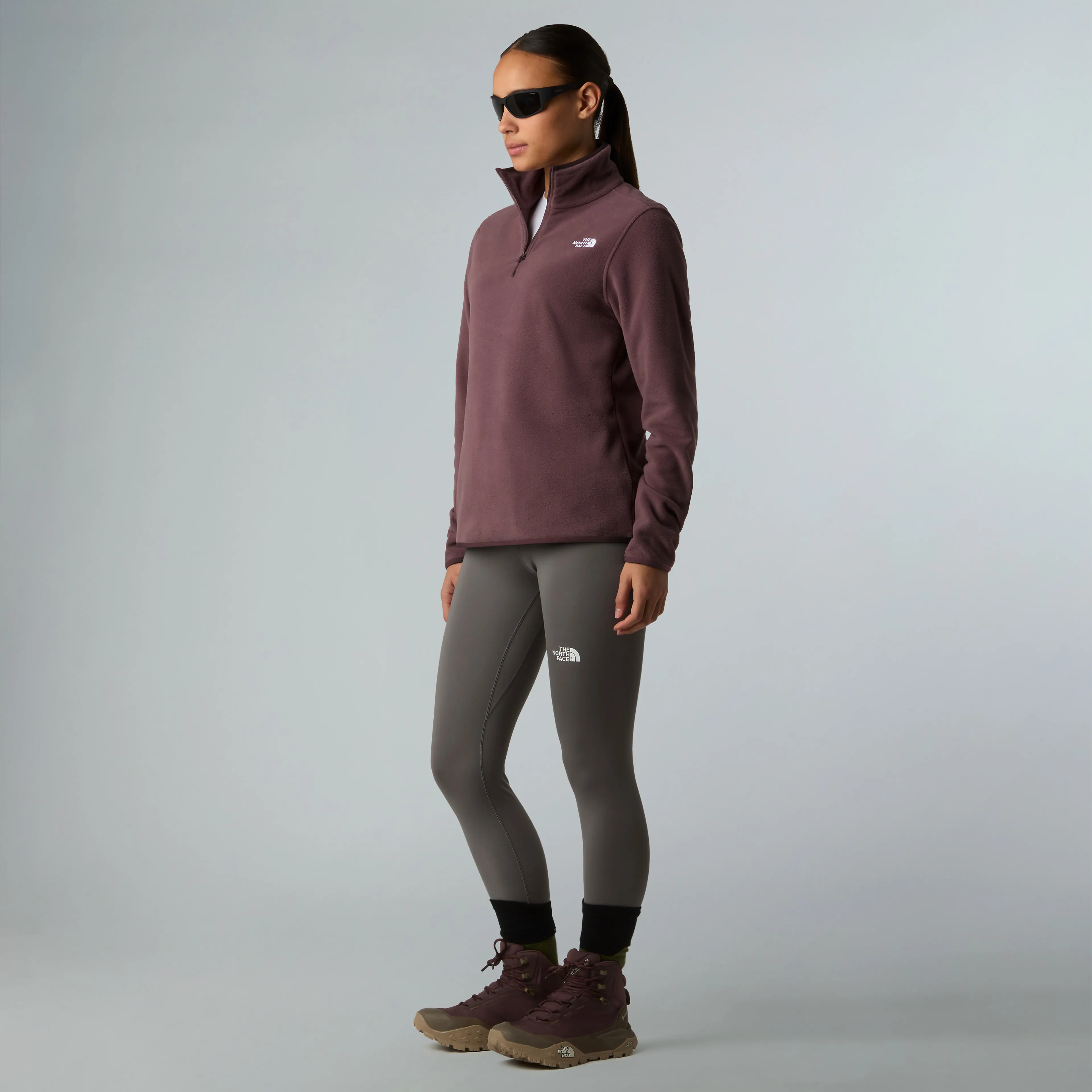 W GLACIER FLEECE 1/4 ZIP JACKET