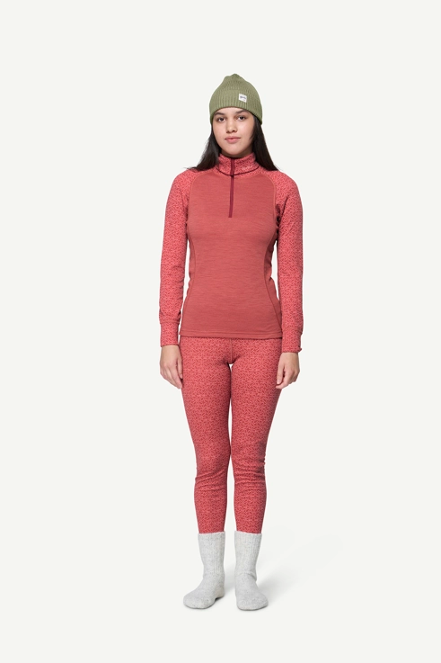 DUO ACTIVE MERINO 205 Z.NECK WMN