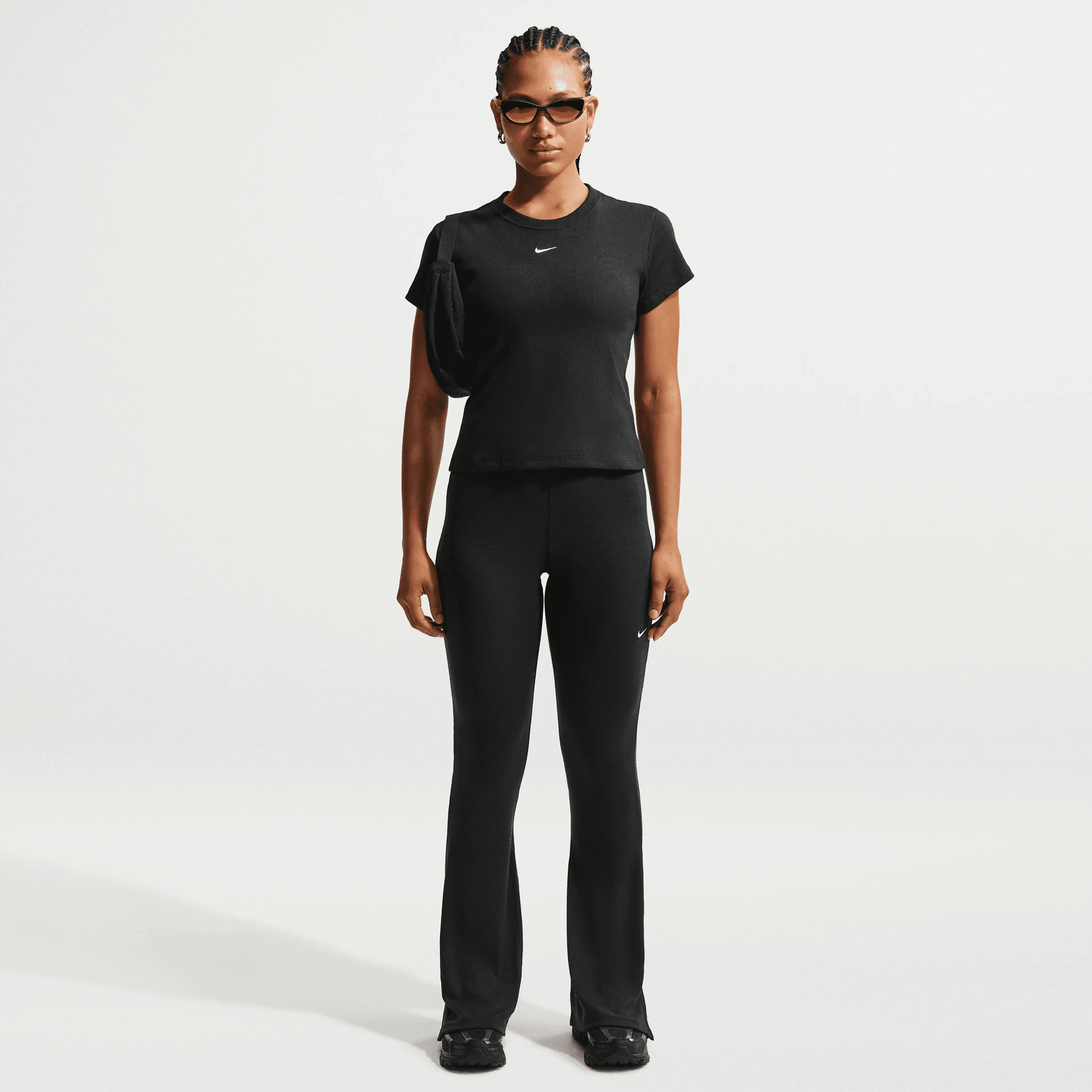 Sportswear Women's Tight Ribbed Short-Sleeve T-Shirt