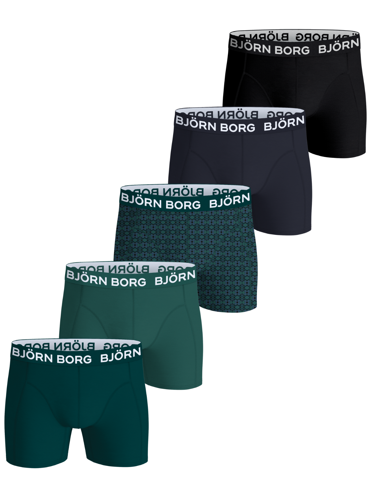 COTTON STRETCH BOXER 5p