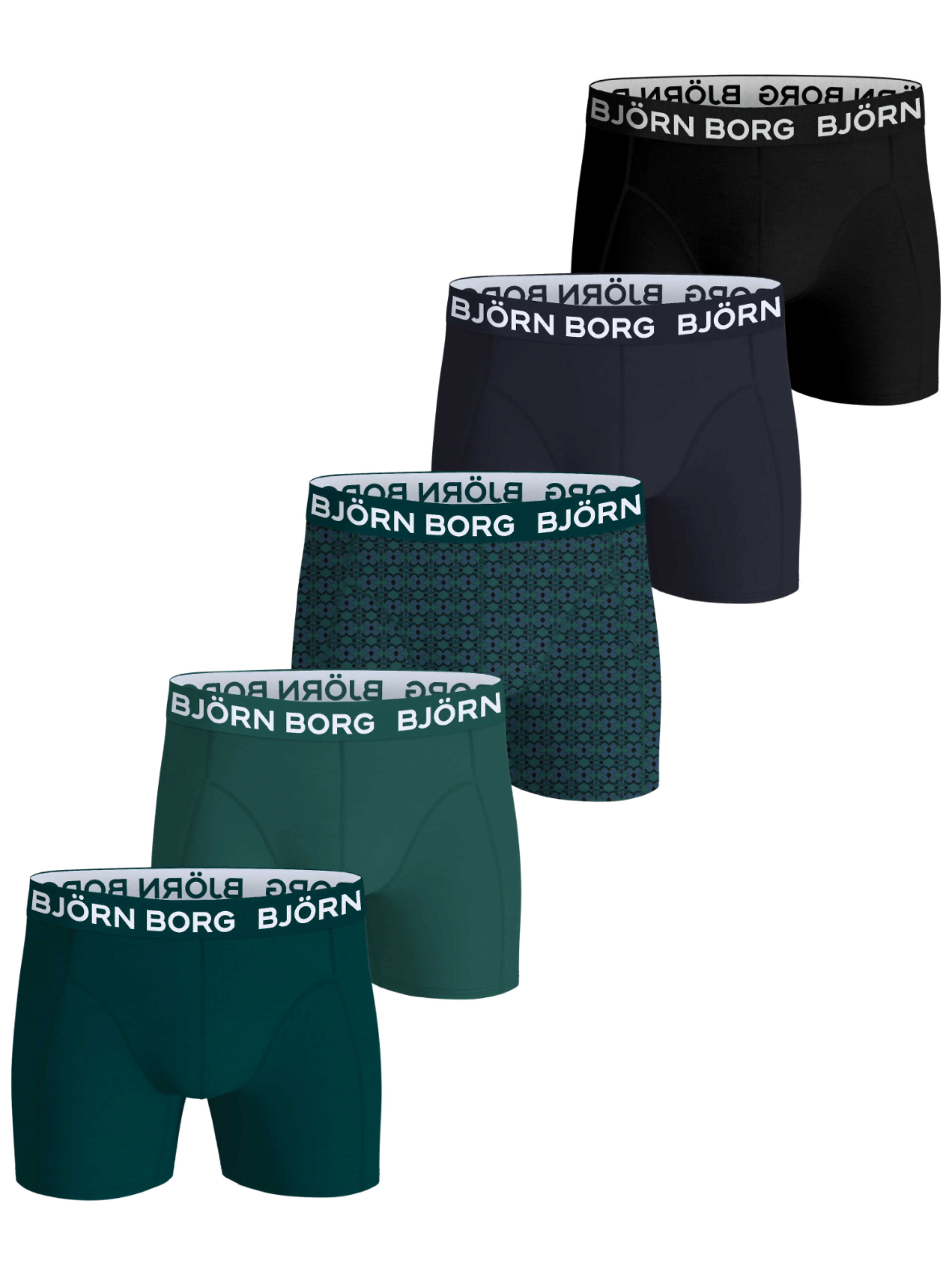 COTTON STRETCH BOXER 5p