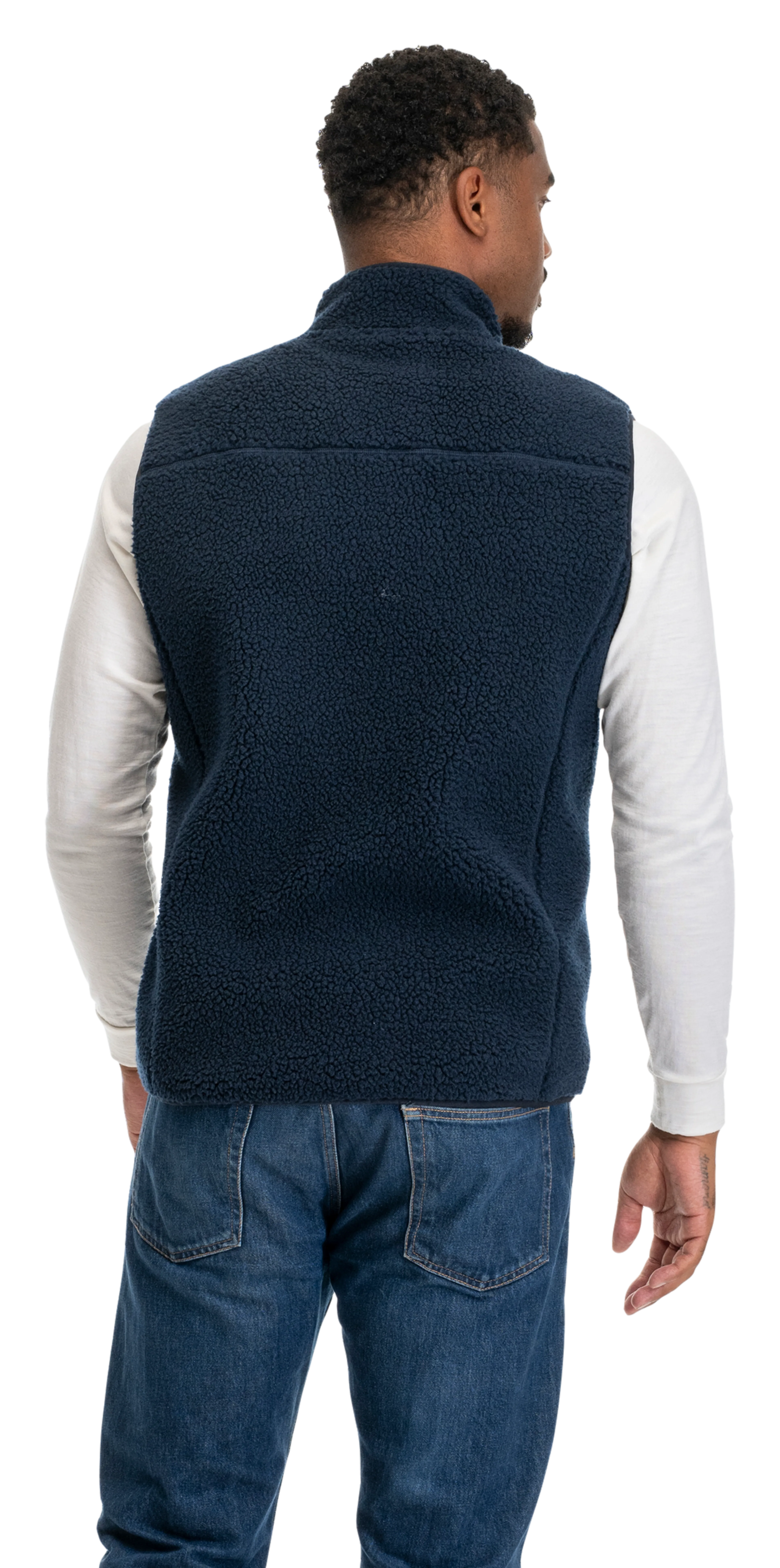 Lunnan Pile Fleece Vest Men