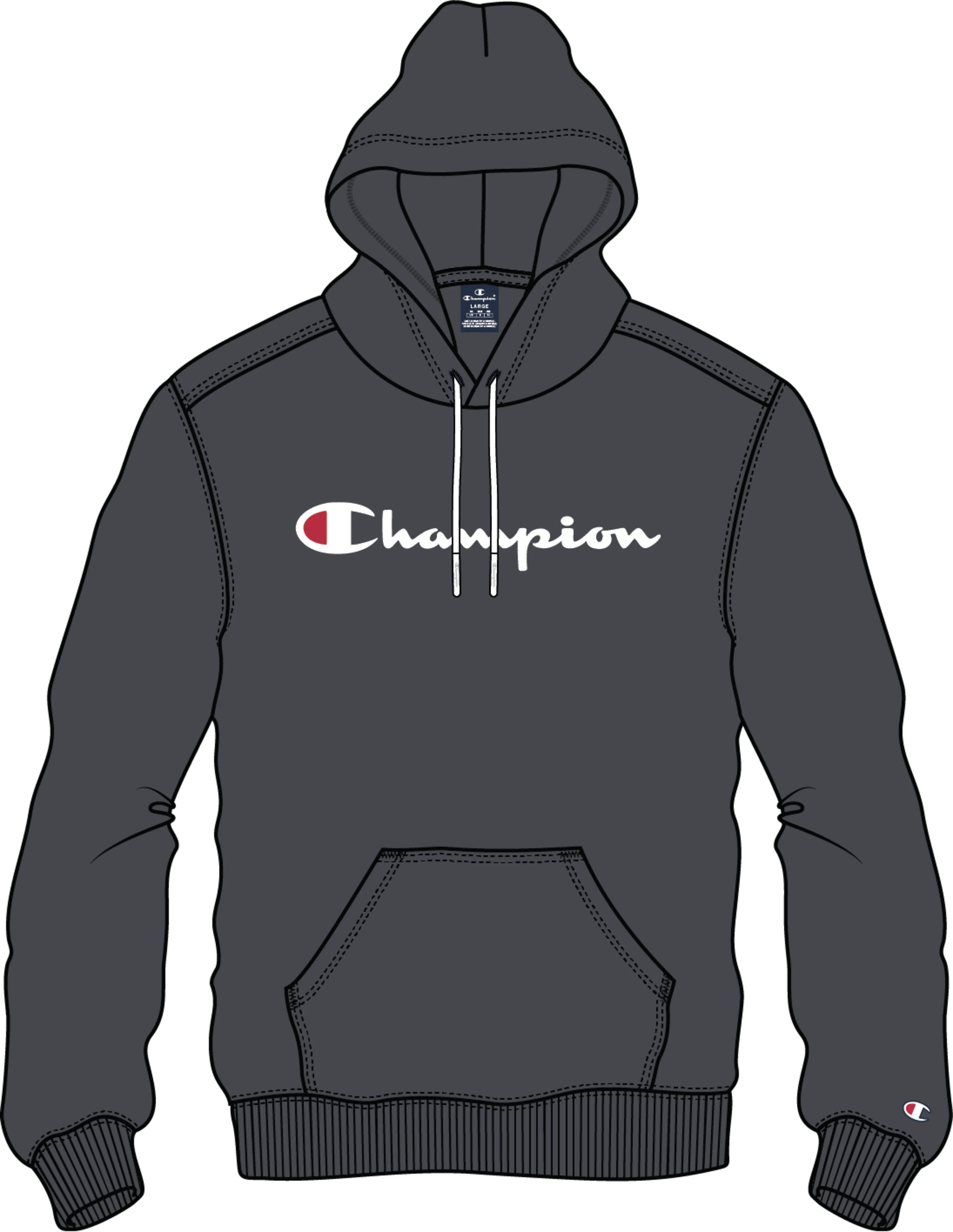 M Hooded Sweatshirt AMC Big Logo M Hooded Sweatshirt AMC Big Logo