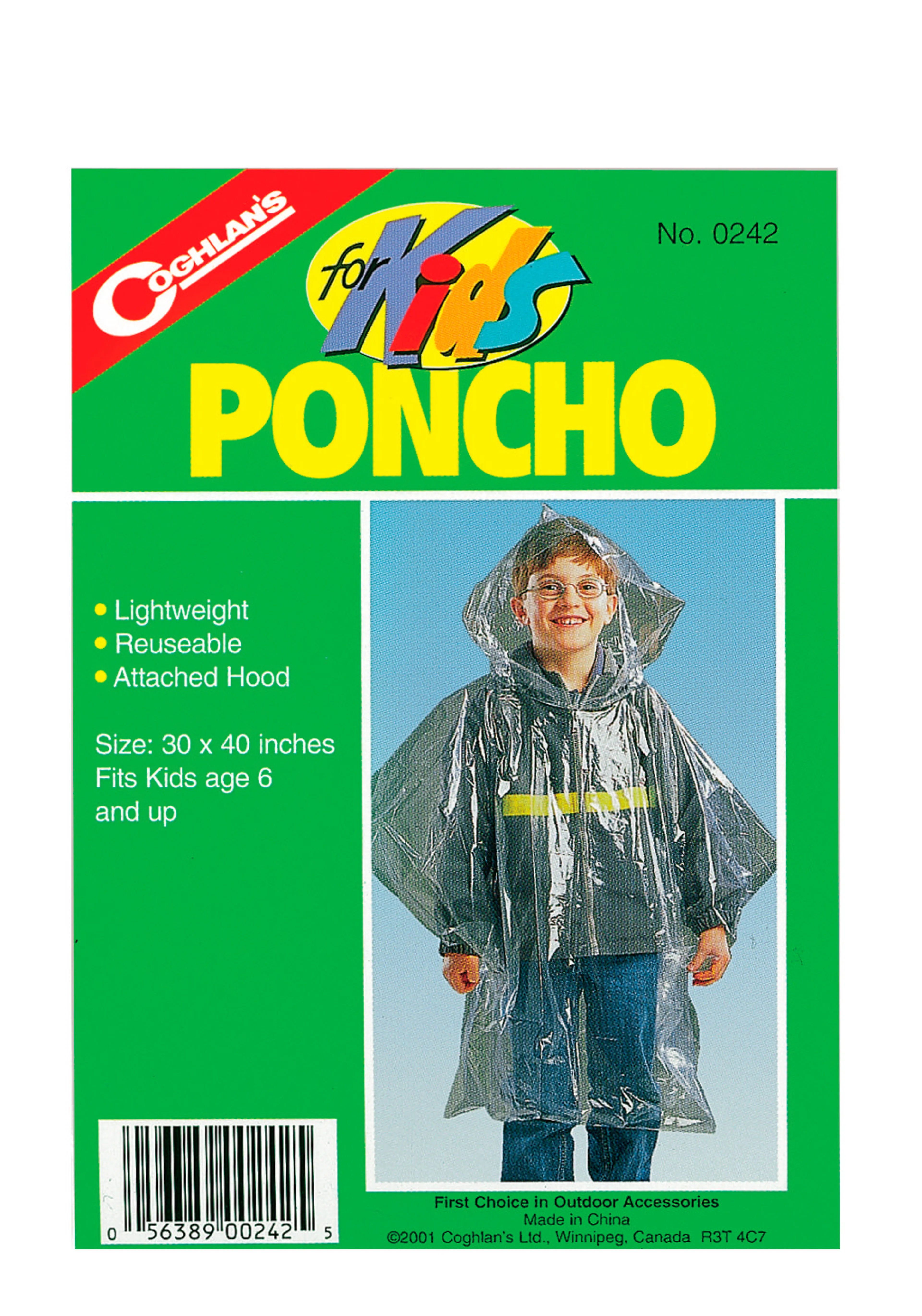 Poncho for barn