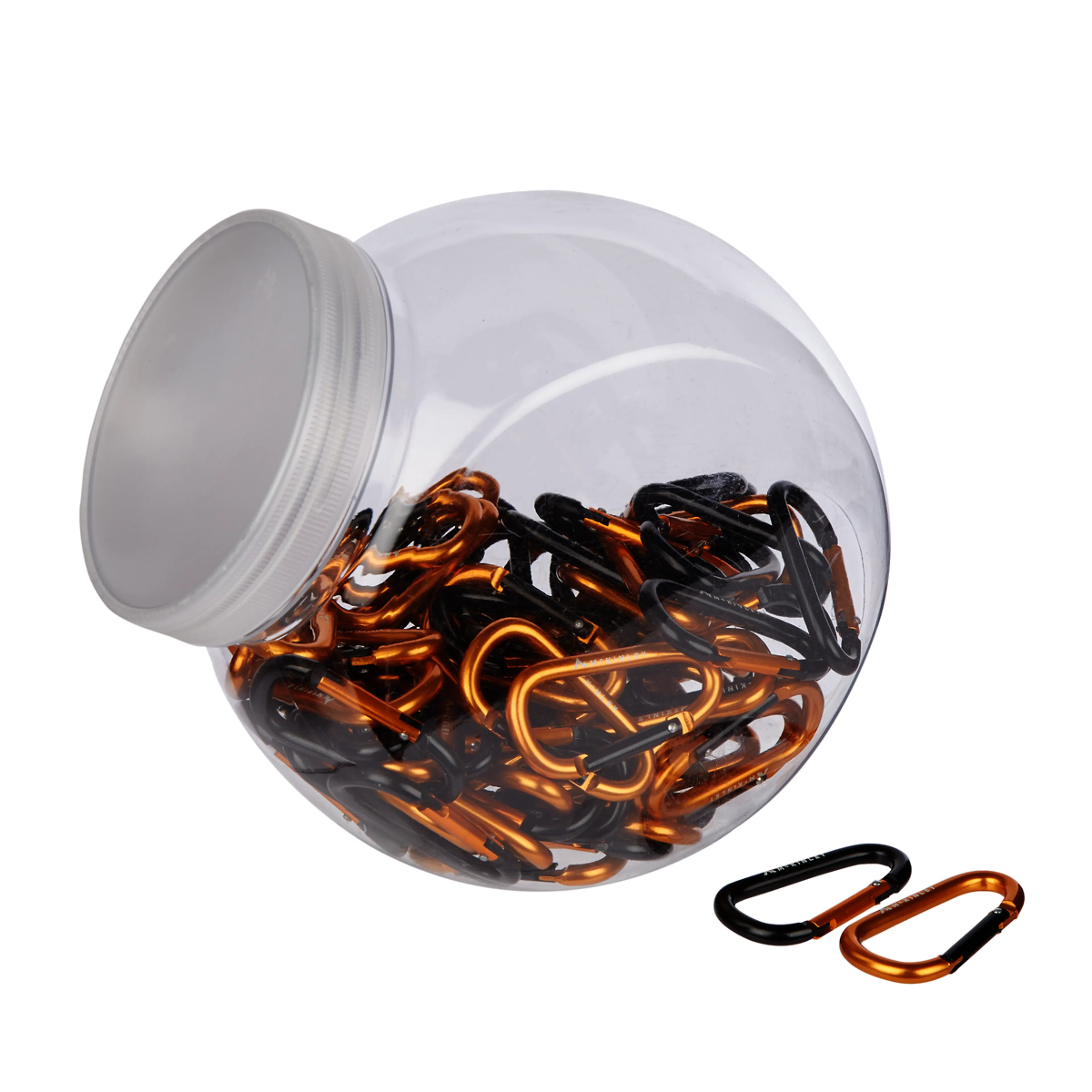 6MM ALU CARABINER (80PCS FISHBOWL) 6MM ALU CARABINER (80PCS FISHBOWL)