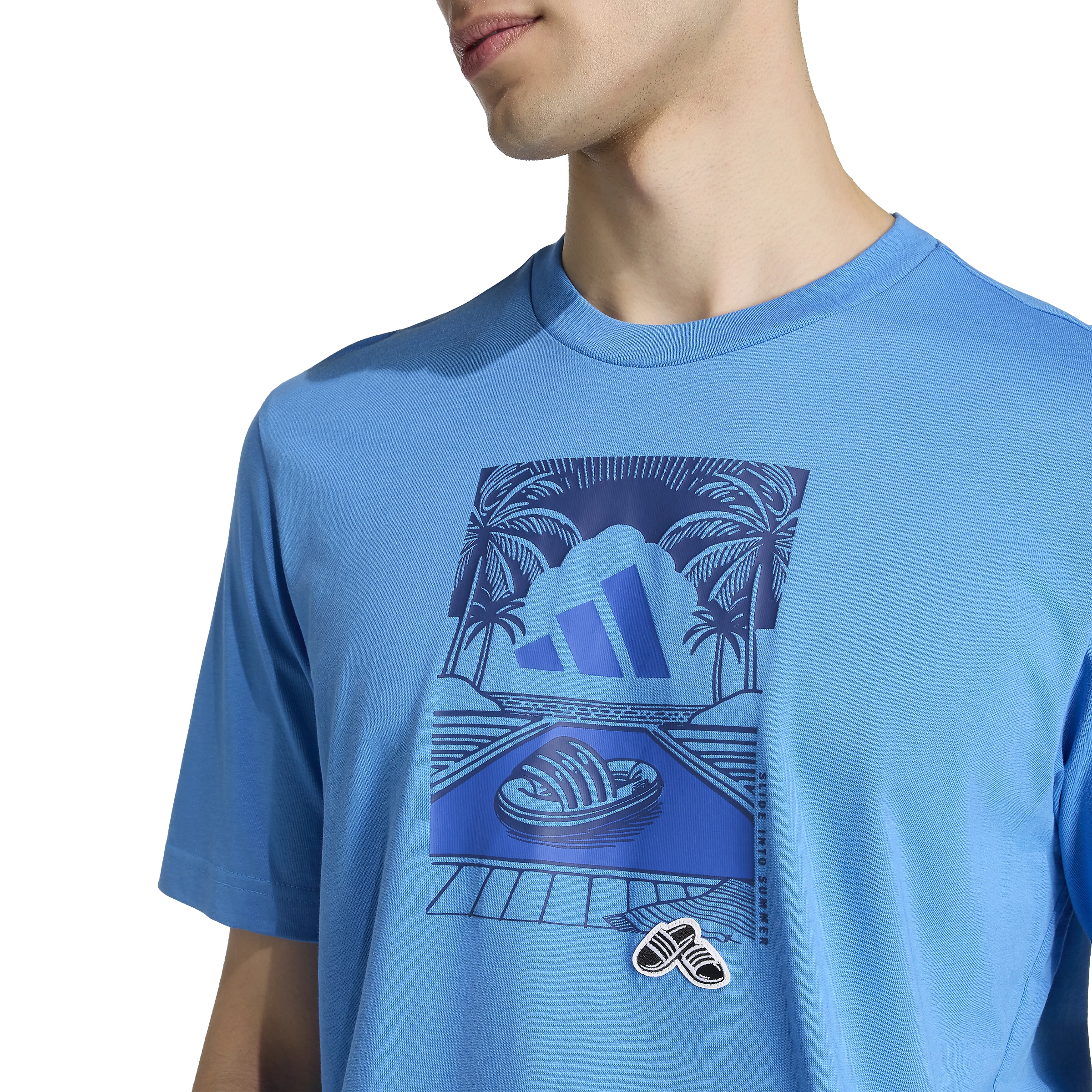 SUMMER SLIDES RELAX GRAPHIC T-SHIRT