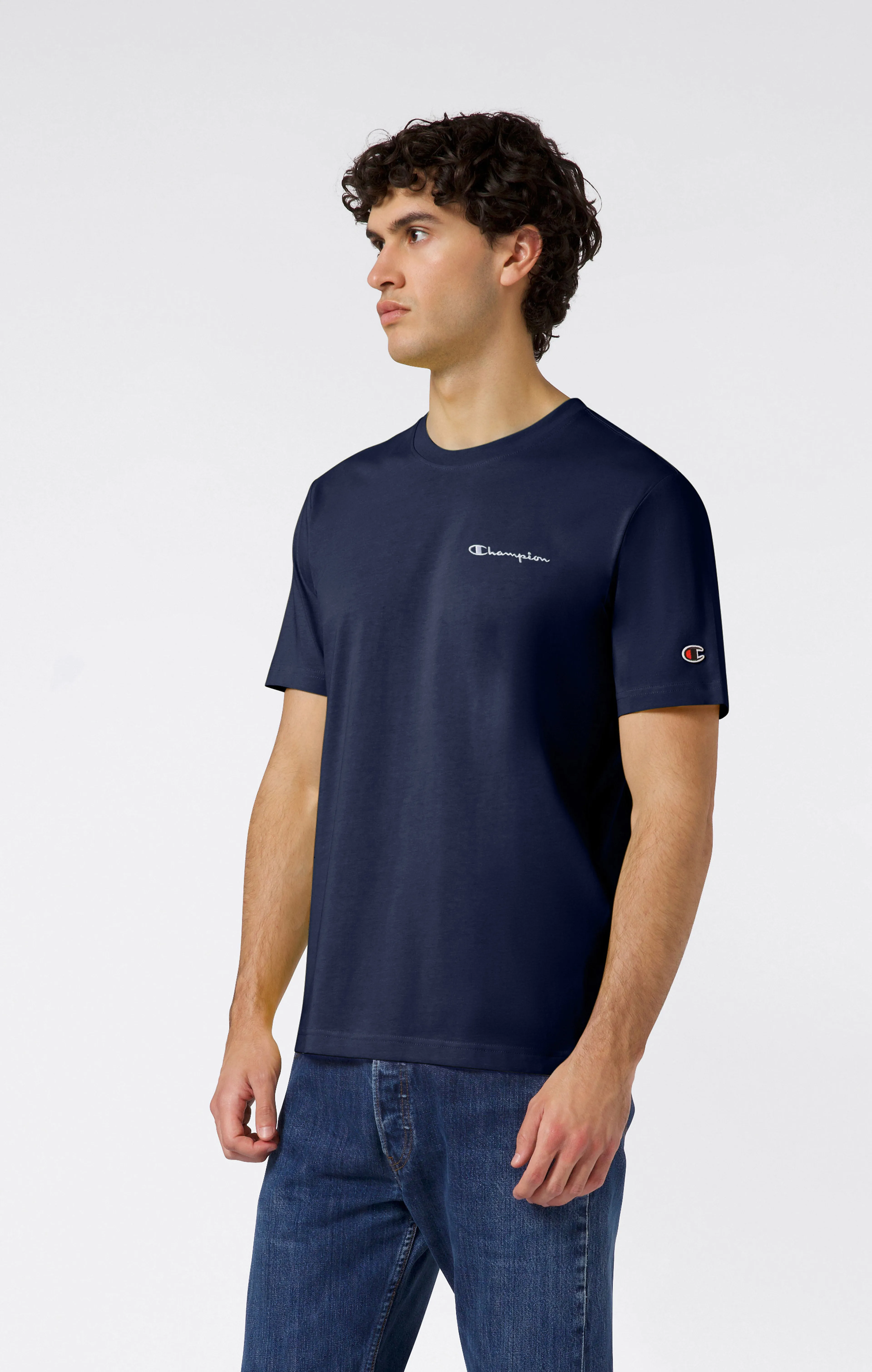 SS Tee small contrast logo mens