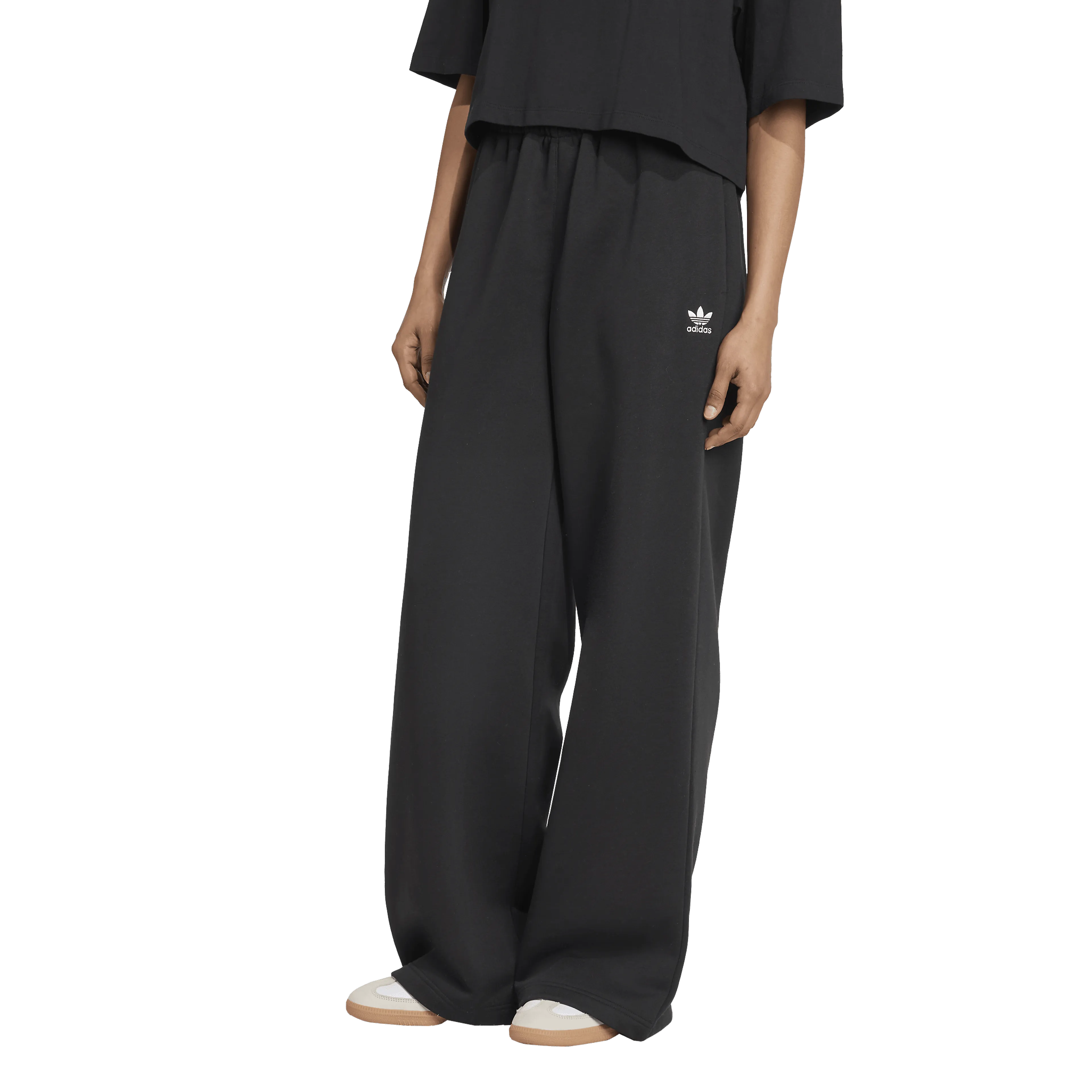 Essentials Wide Leg Pant Fleece Dame
