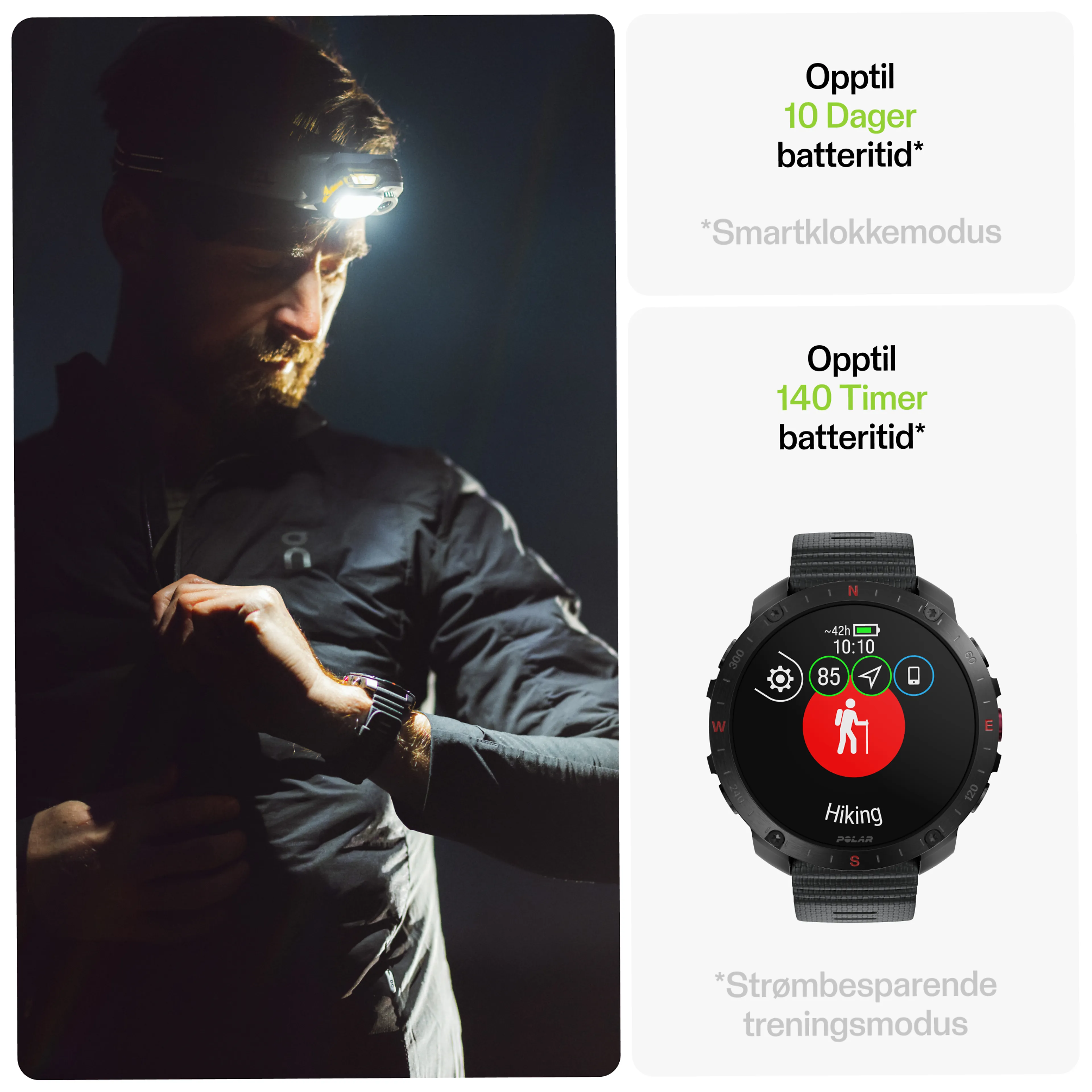 Polar Grit X2 Pro - Premium outdoorklokke