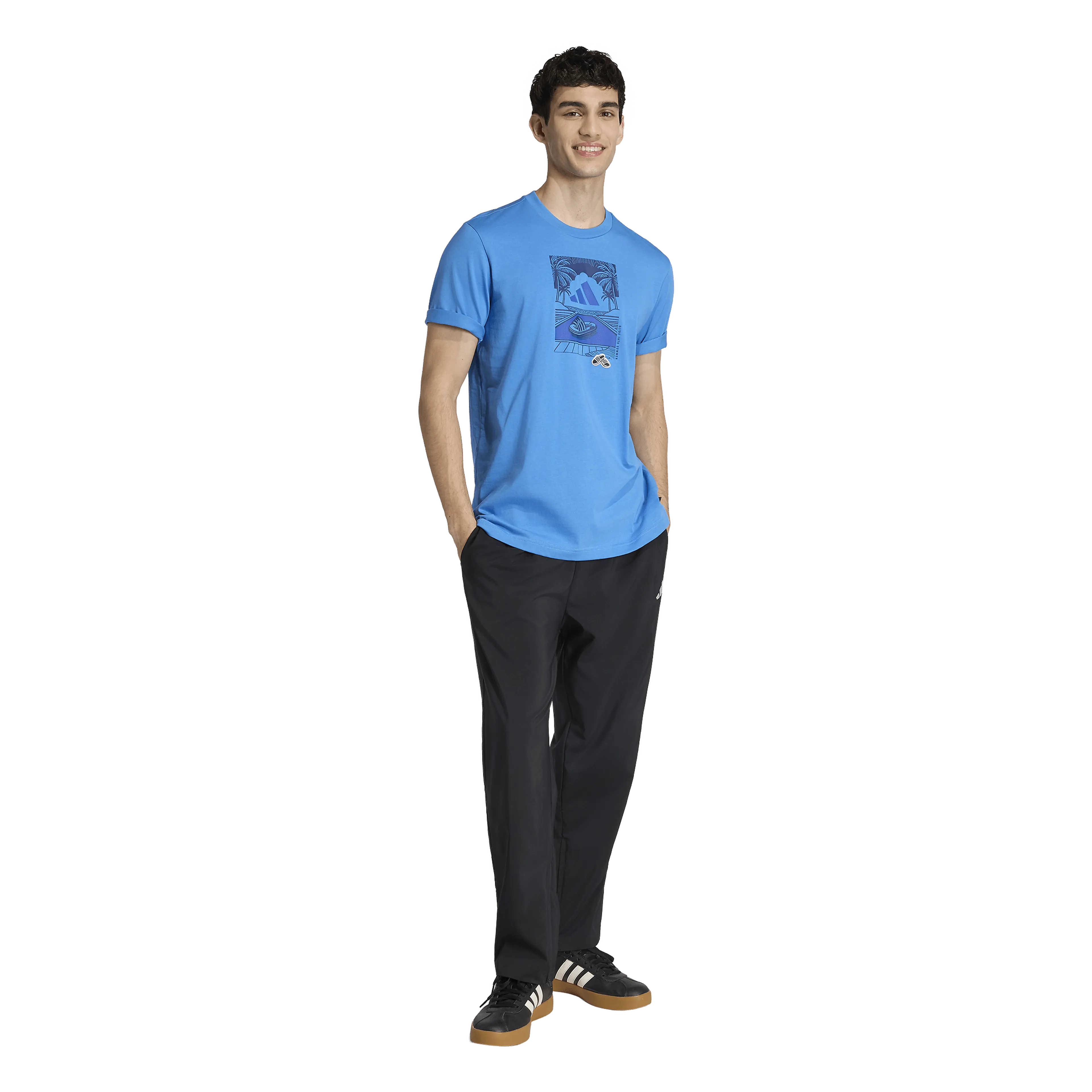 SUMMER SLIDES RELAX GRAPHIC T-SHIRT