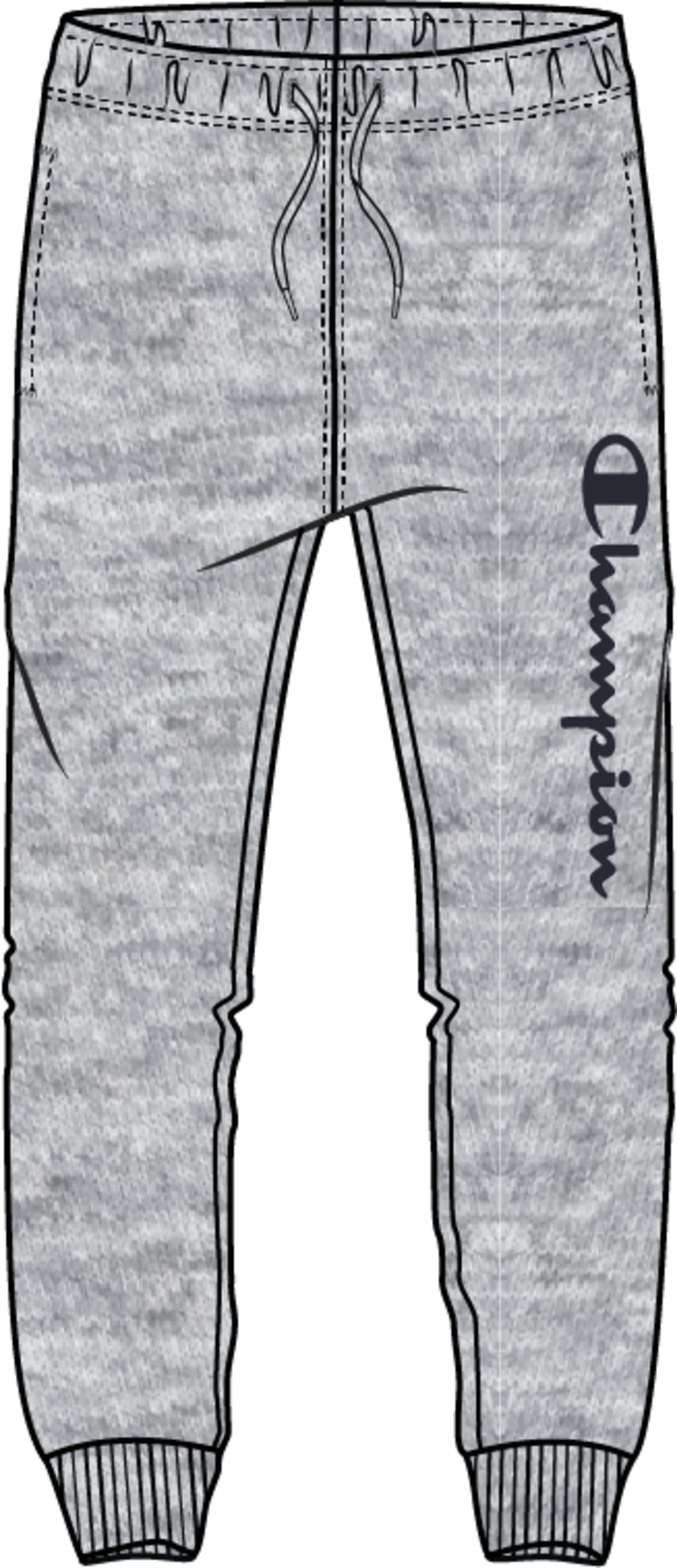 Rib Cuff Pants print junior