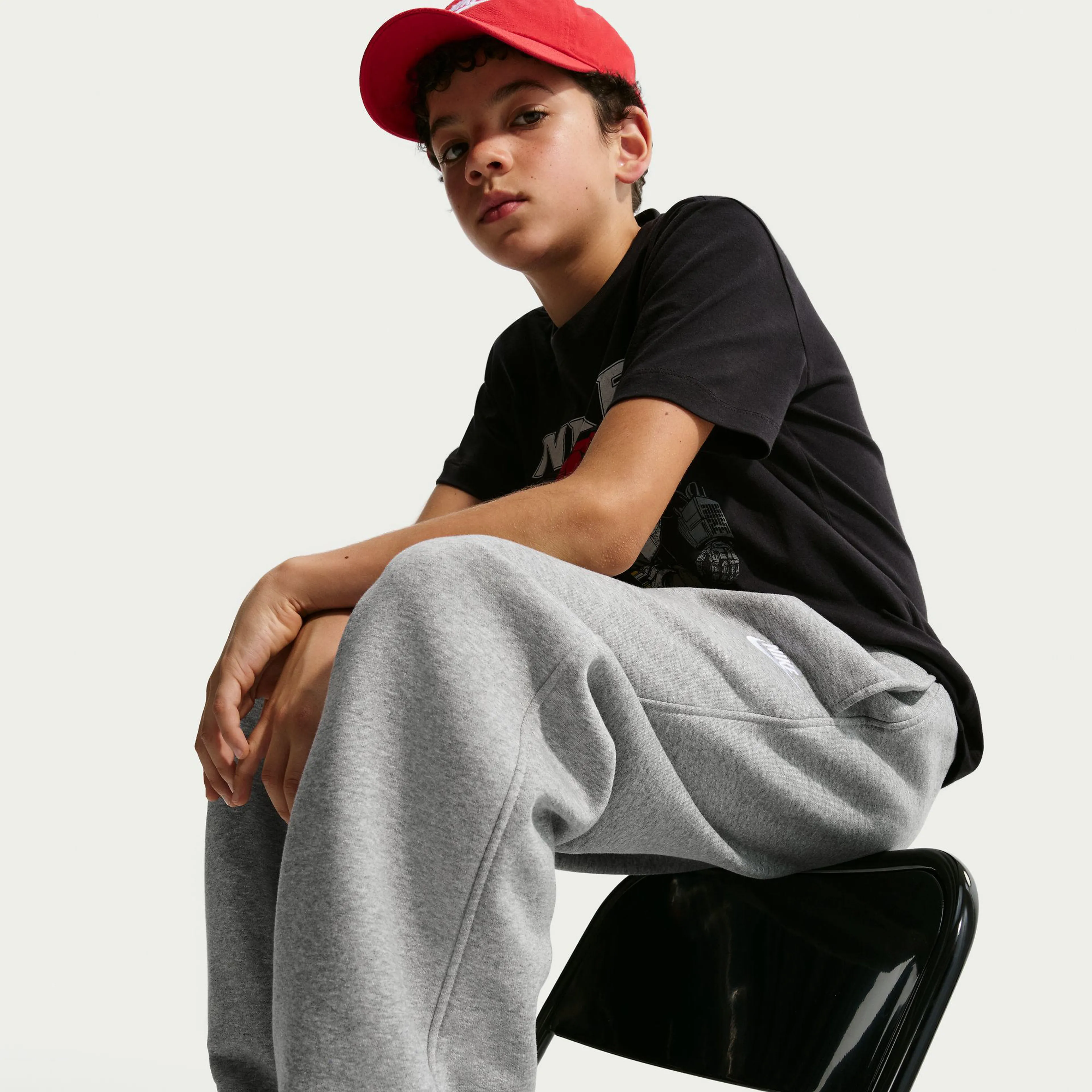  Sportswear Kids' Loose Open-Hem Pants