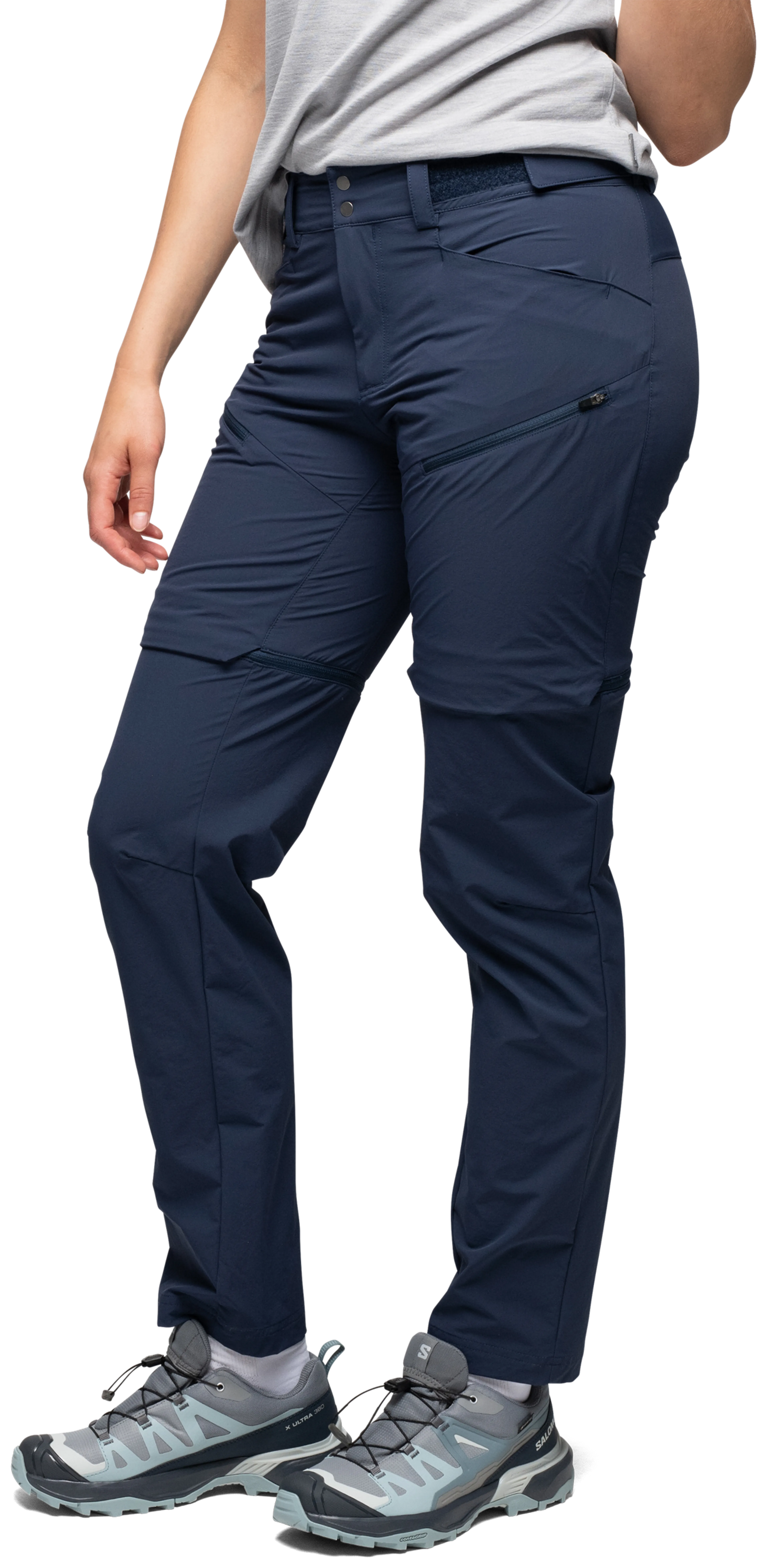 Convertible Zip-Off Softshell Pants Women