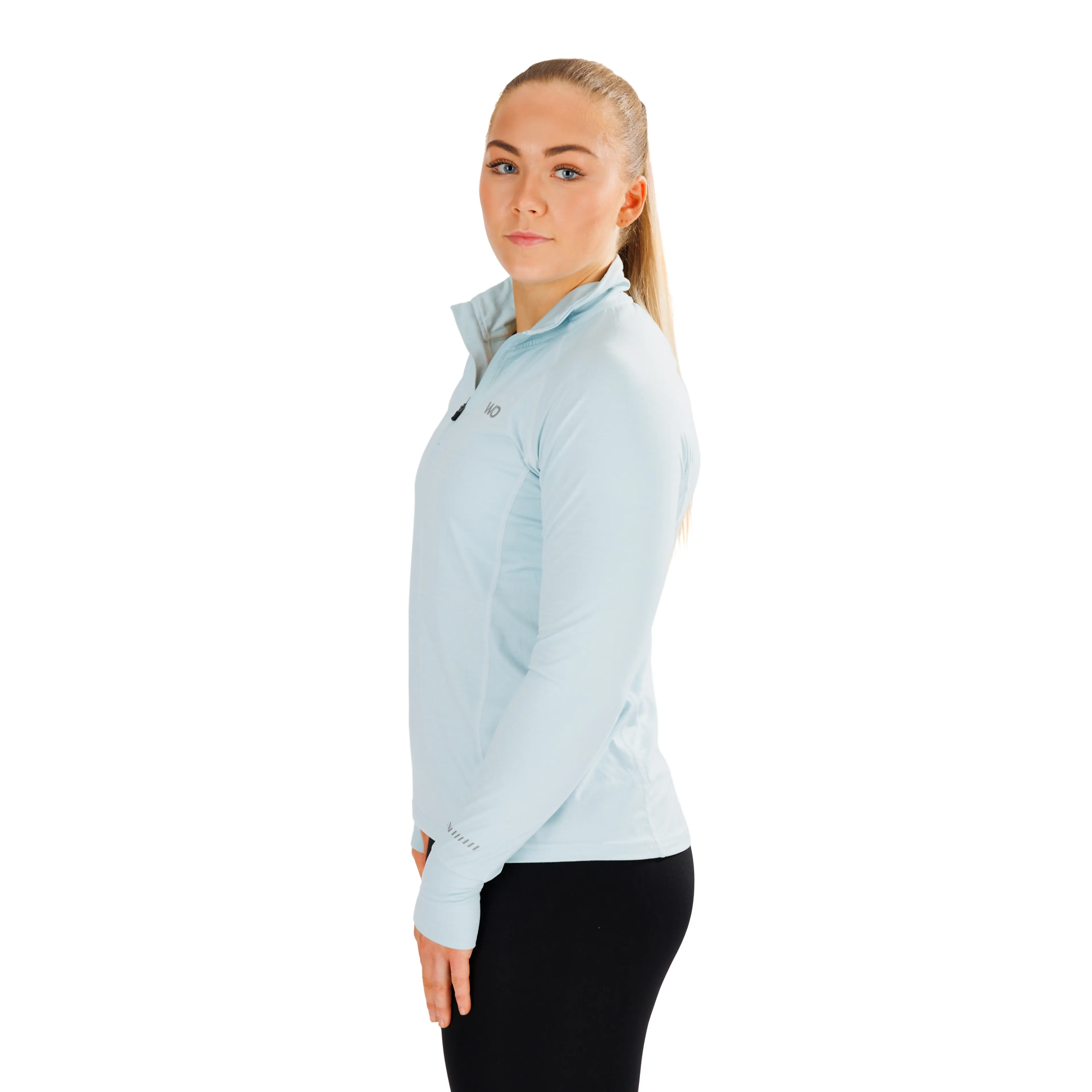 Wolling Melange Performance Midlayer Dame