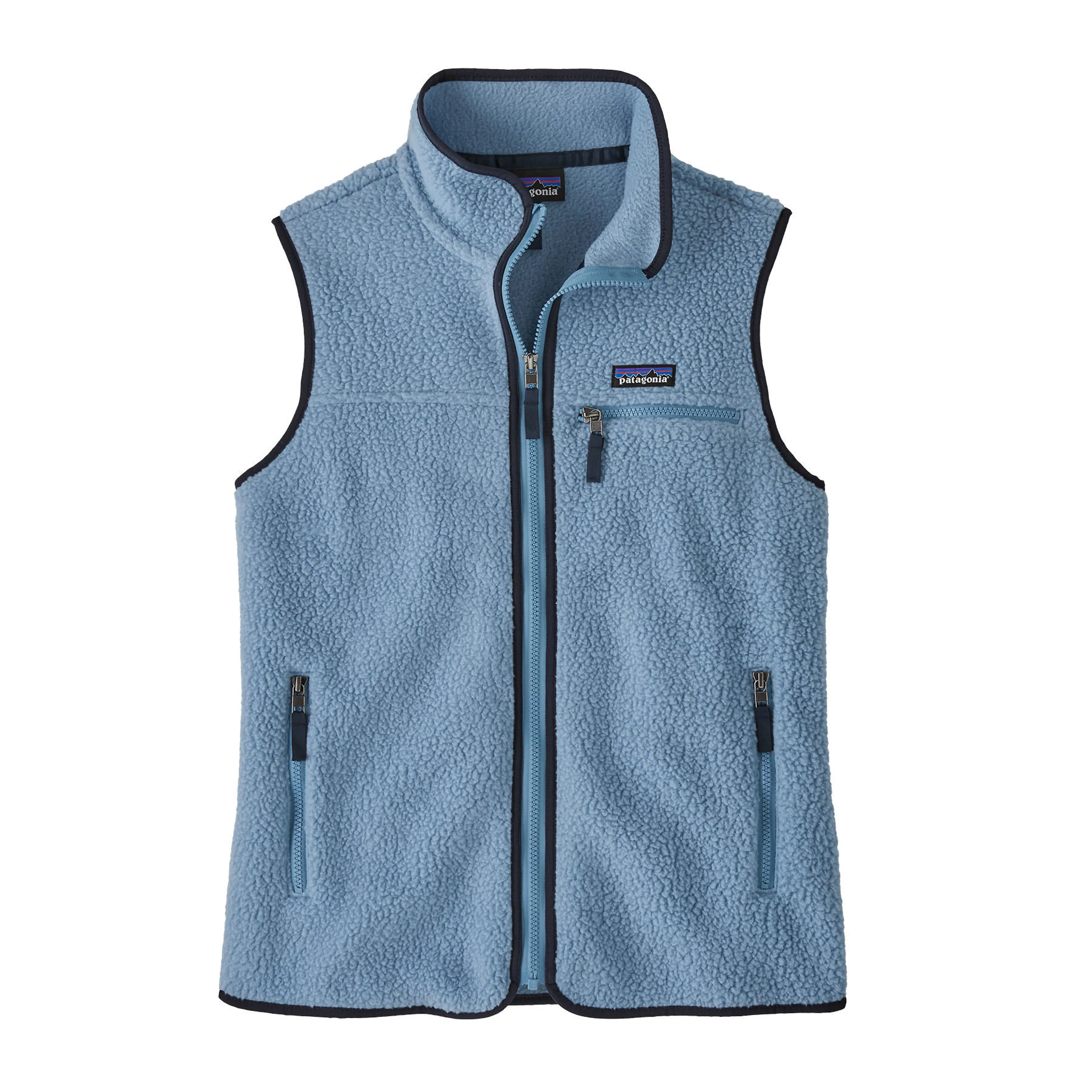 Retro Fleece Vest Dame