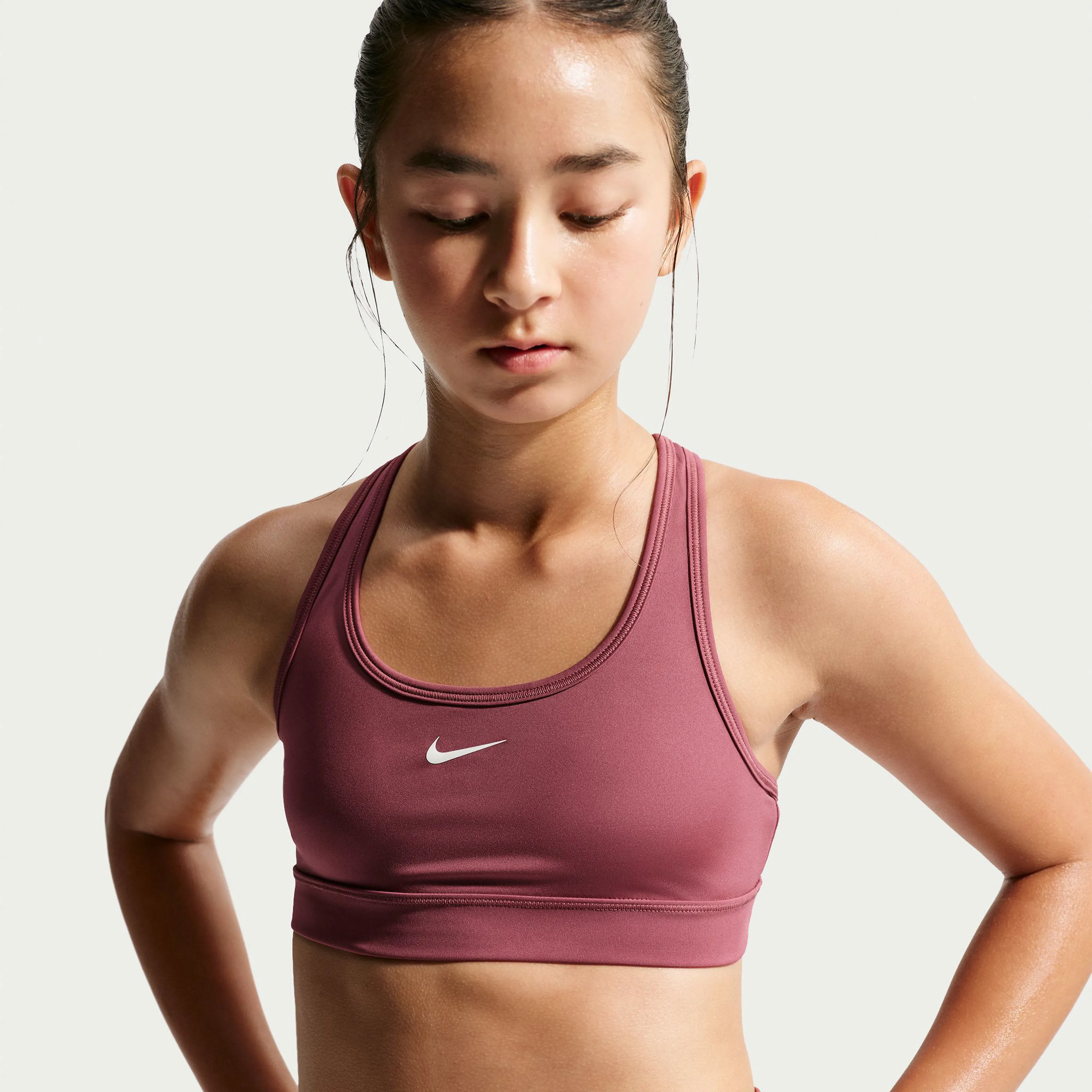 Swoosh Girls' Sports Bra