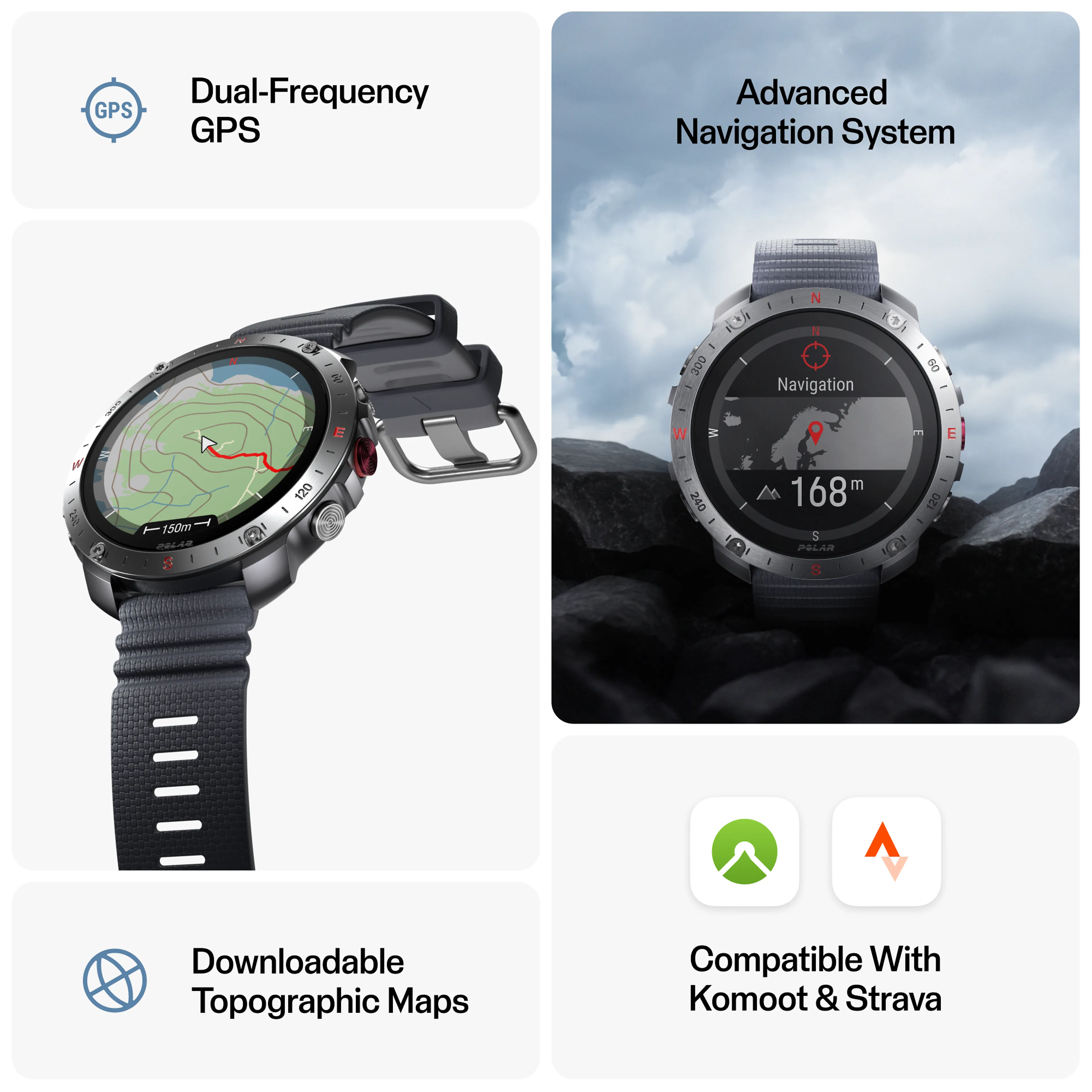 Grit X2 Pro - Premium outdoorklokke