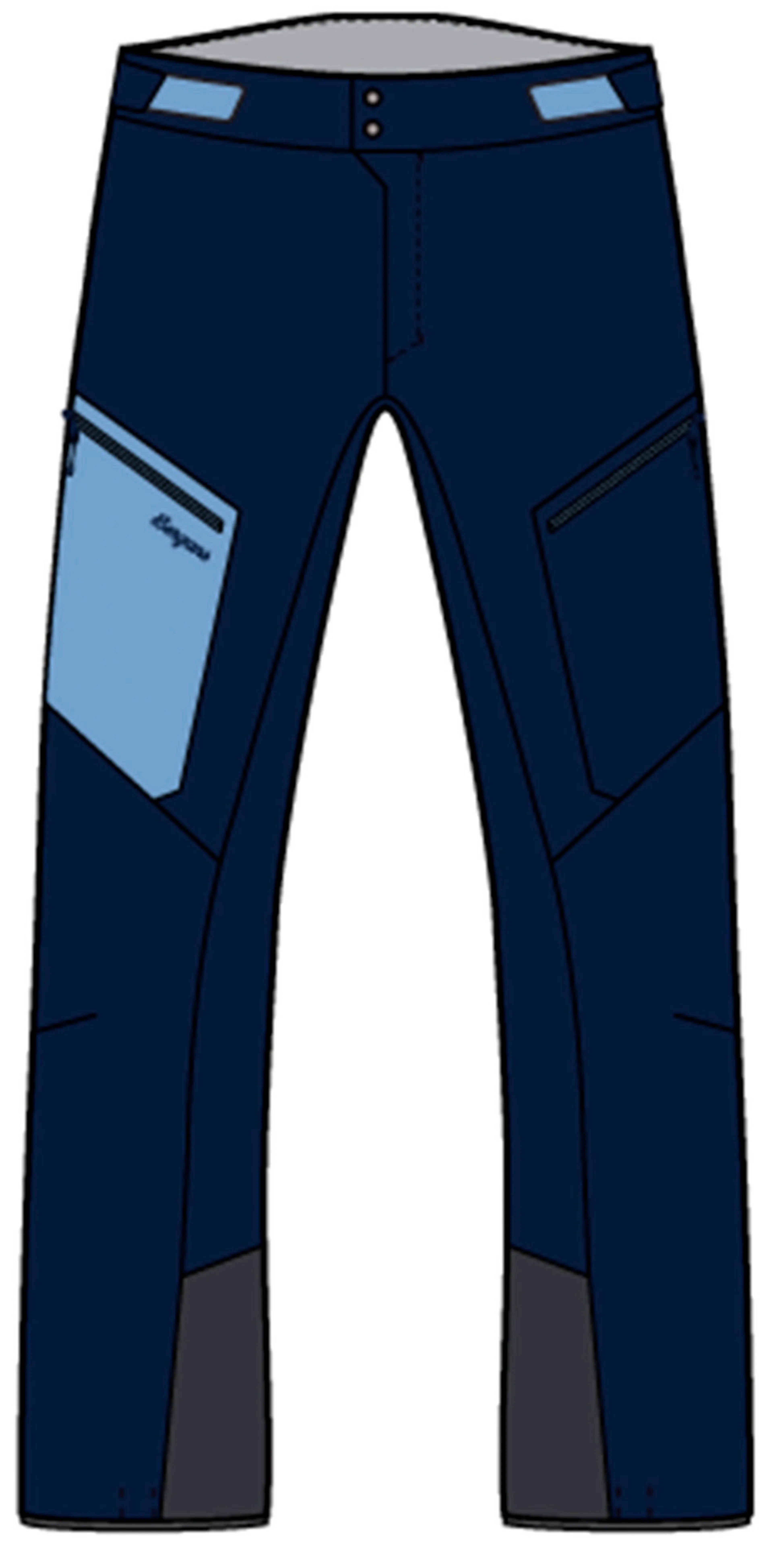 Tind 3L Shell Pants Women
